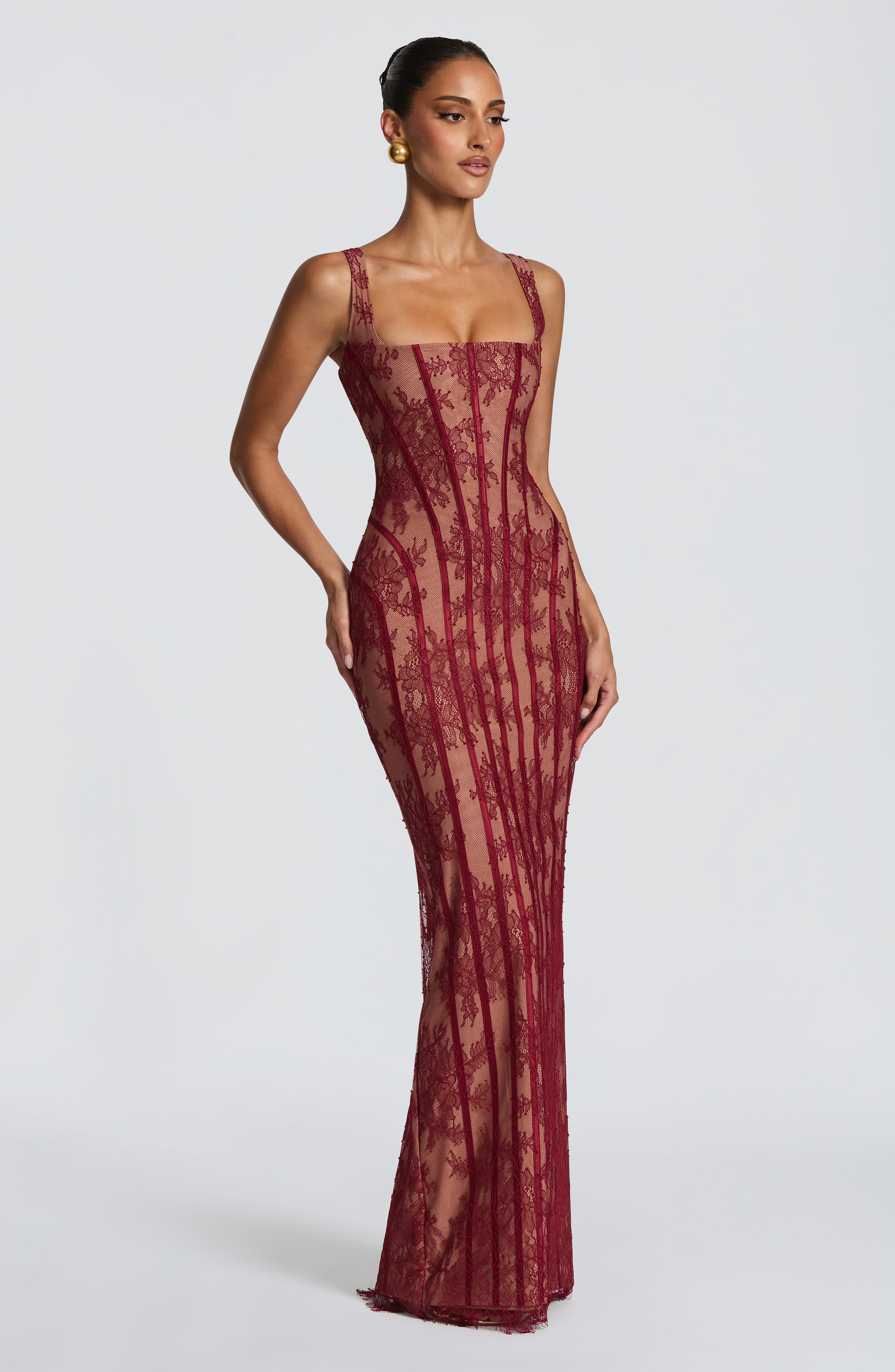 Polina Bordo Maxi Elbise