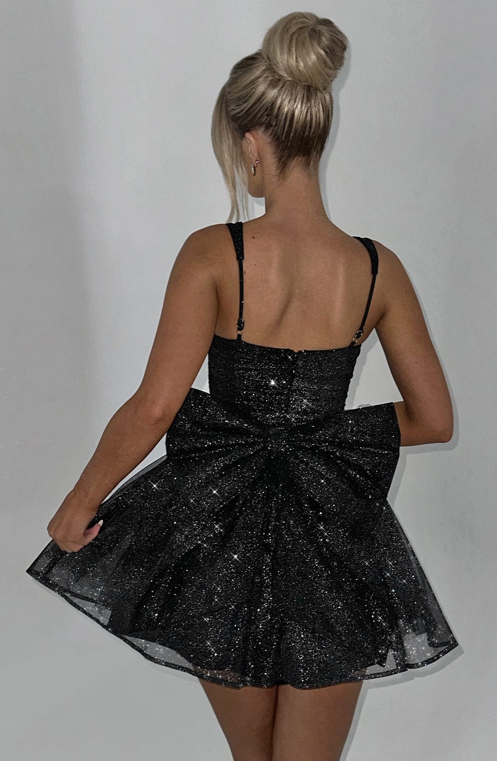 Polly Mini Siyah Elbise