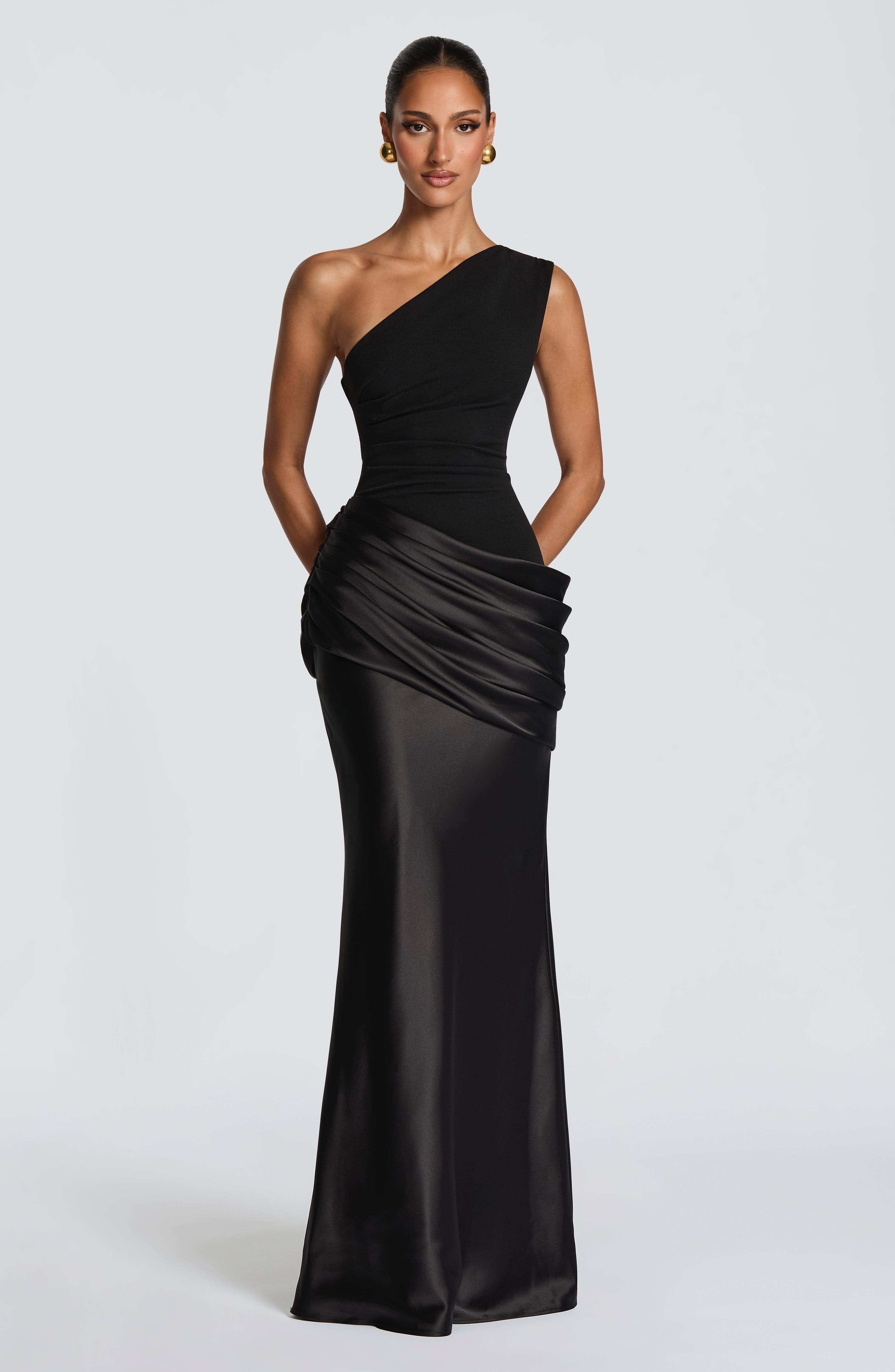 Sadona Siyah Maxi Elbise