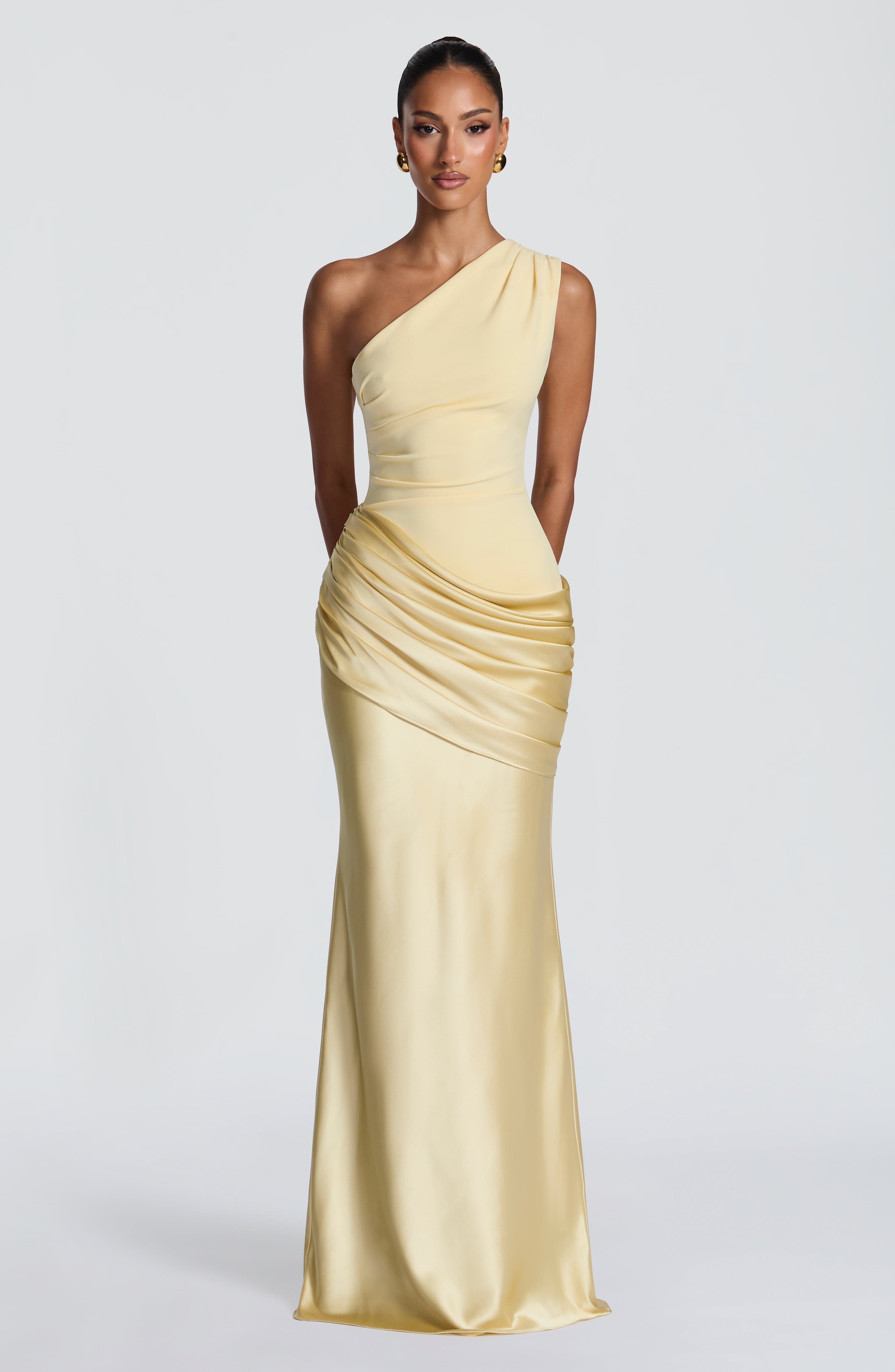 Luella Maxi Elbise - Limon Sarısı
