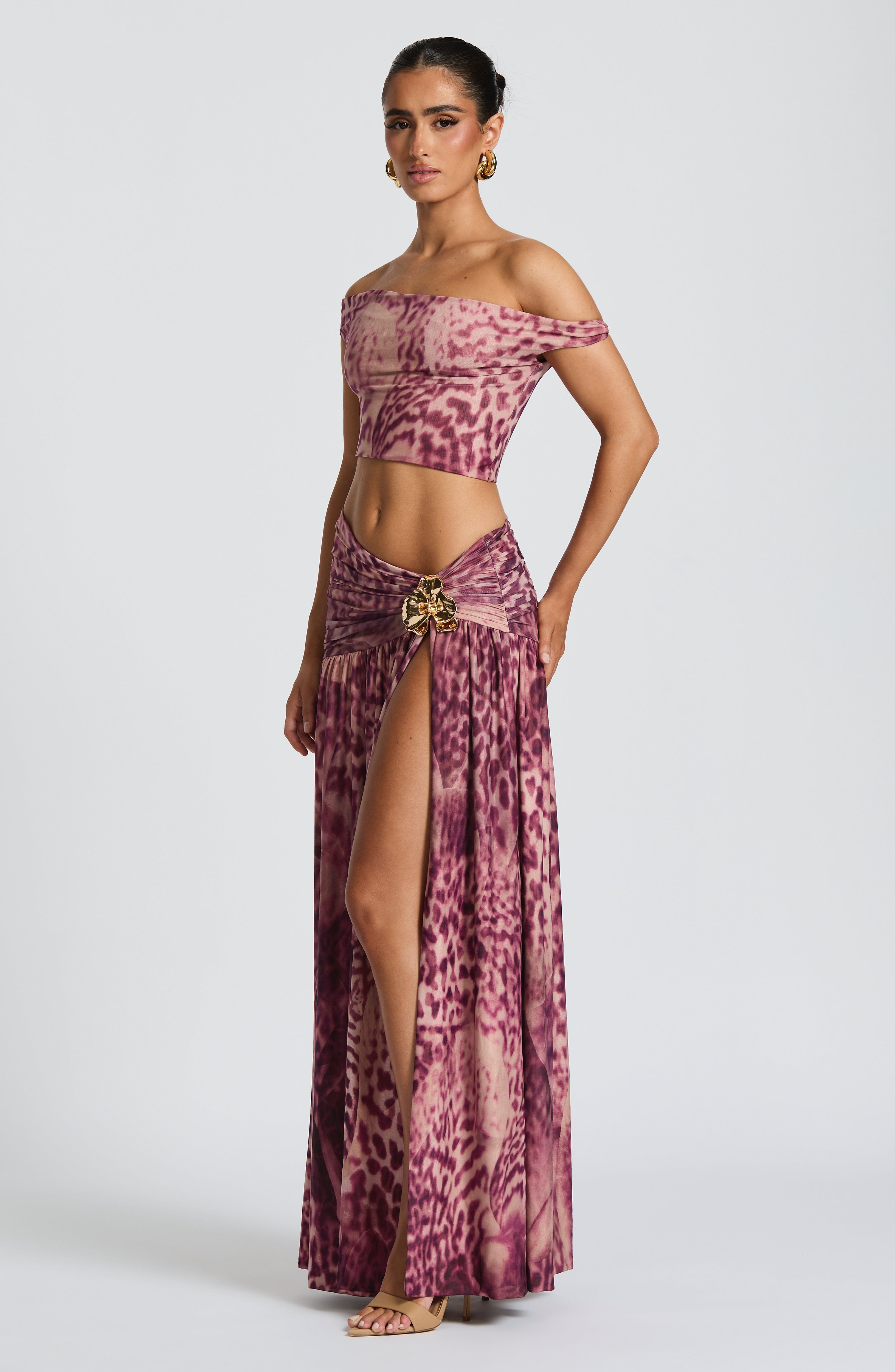 Saira Maxi Pembe Etek