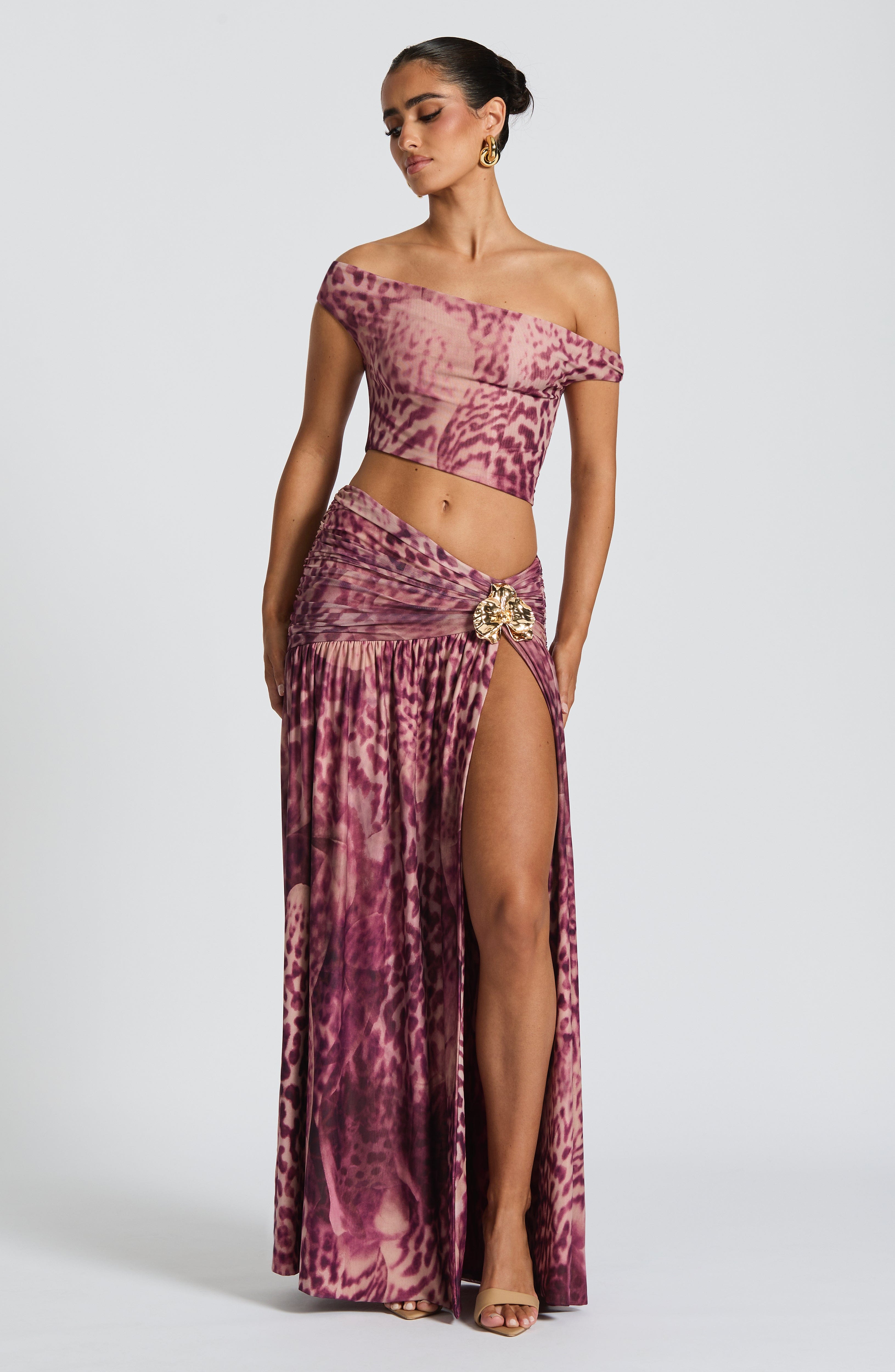 Saira Maxi Pembe Etek