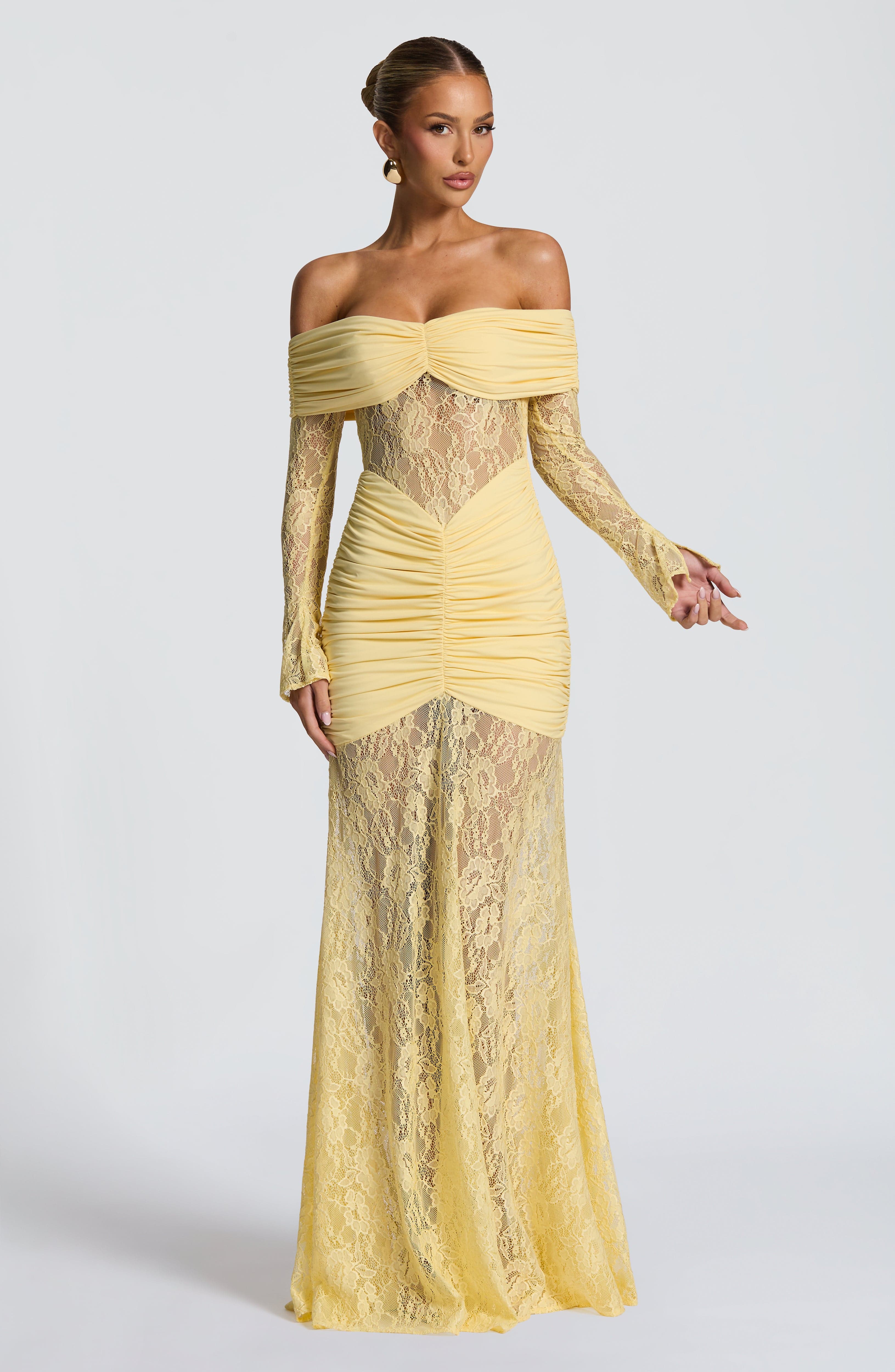 Sauline Limon Maxi Elbise