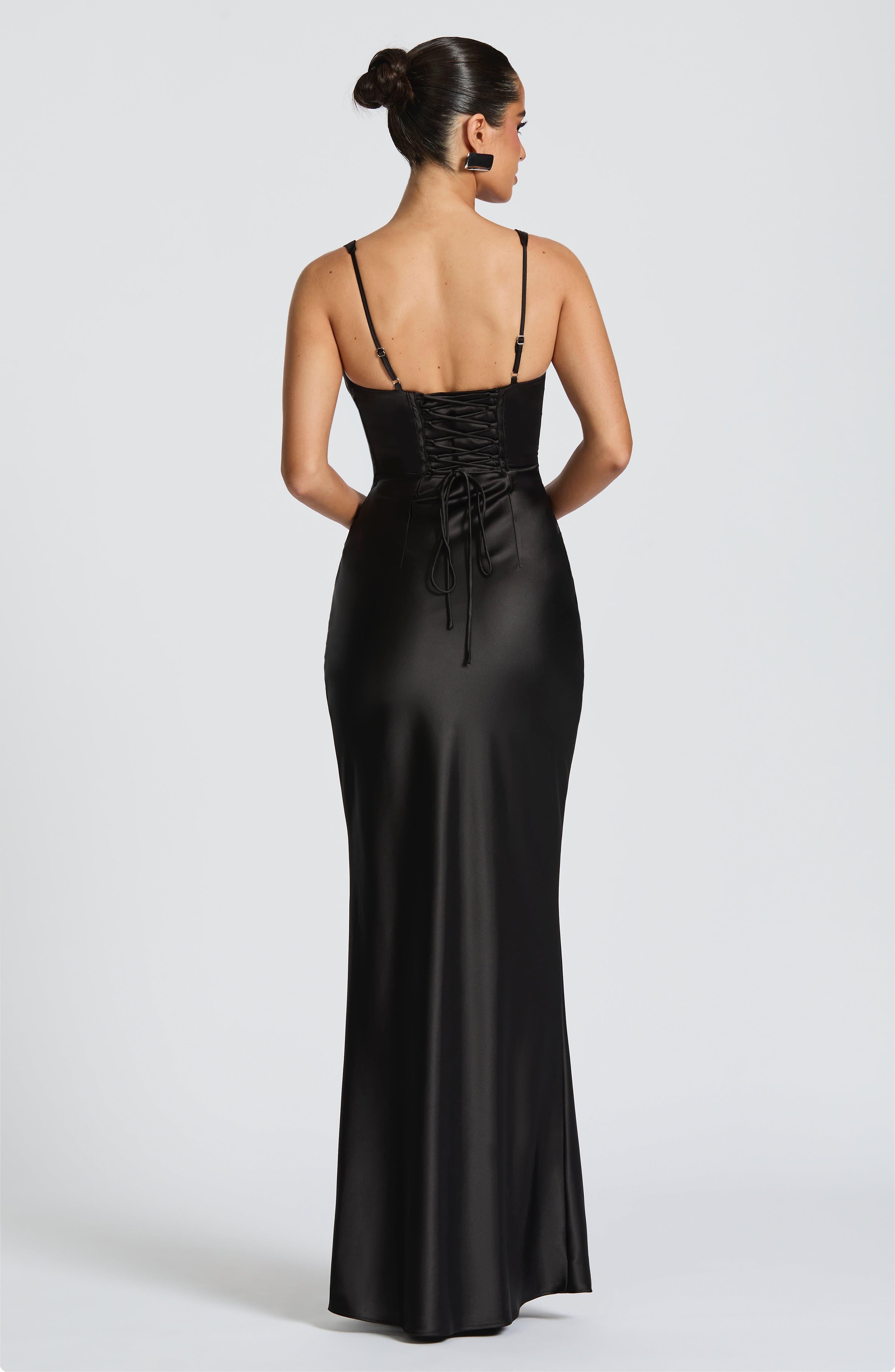 Shae Siyah Maxi Elbise
