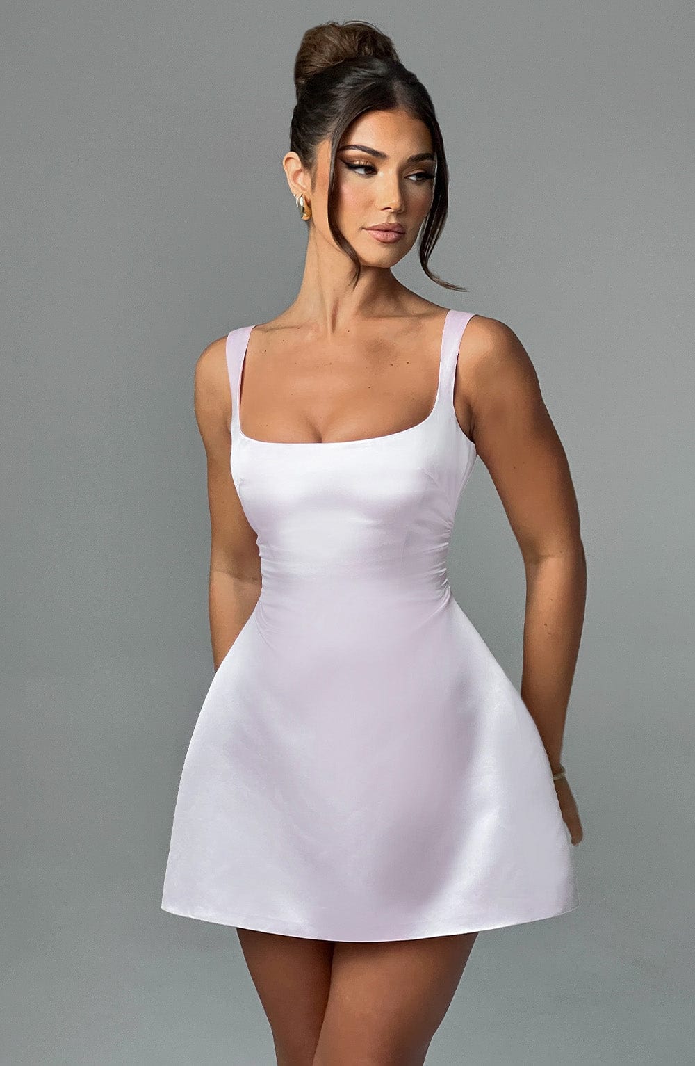 Sofie Mini Pembe Elbise