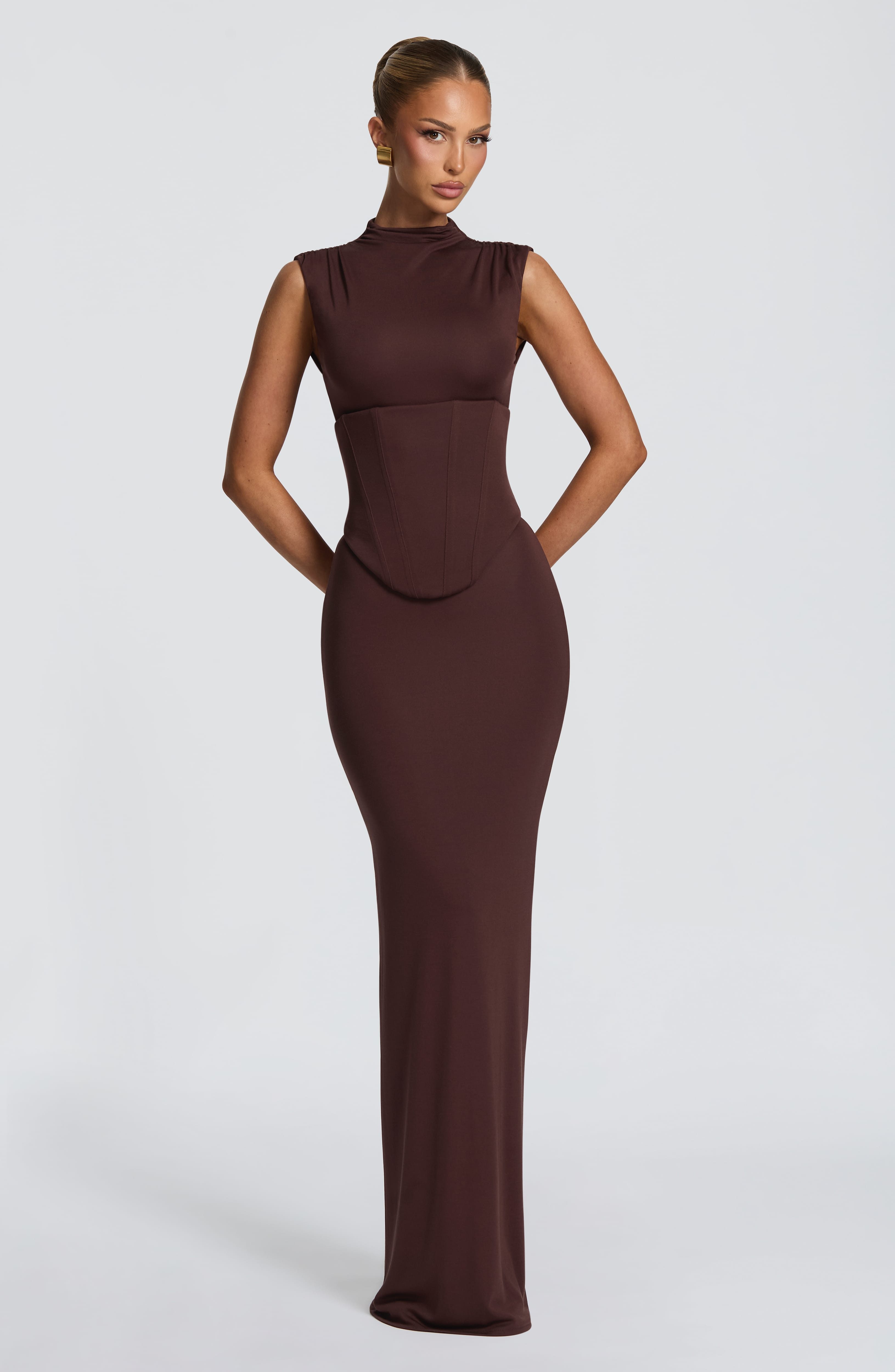 Soline Maxi Erik Moru Elbise