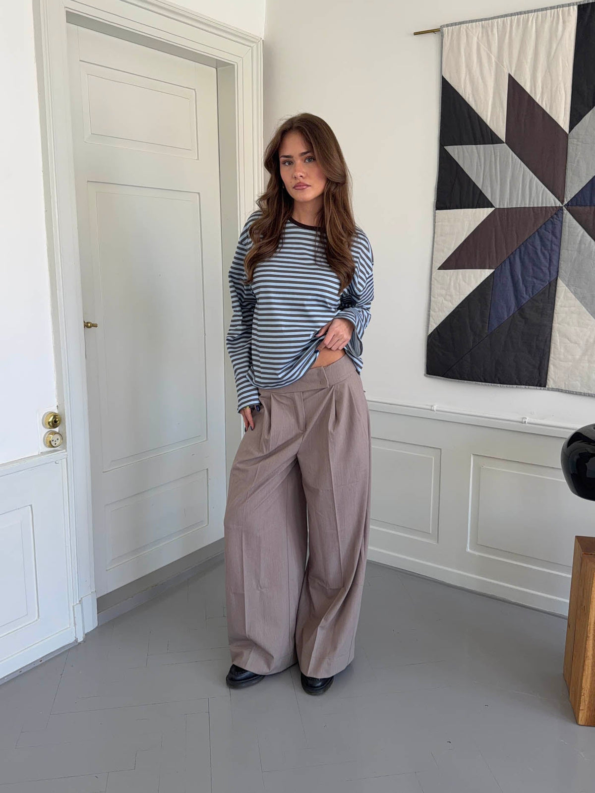 Belliano Taupe Takım Pantolonu