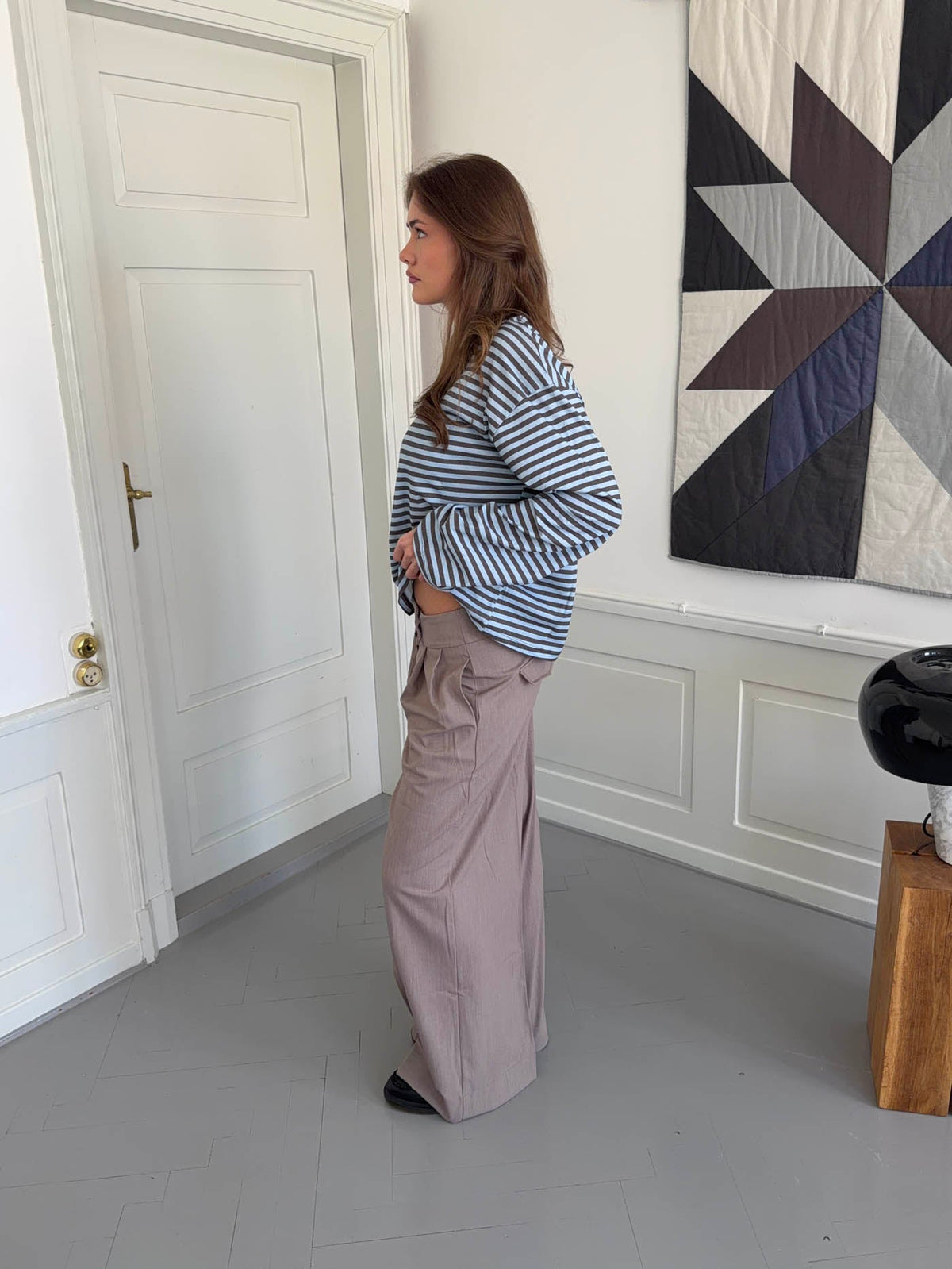 Belliano Taupe Takım Pantolonu