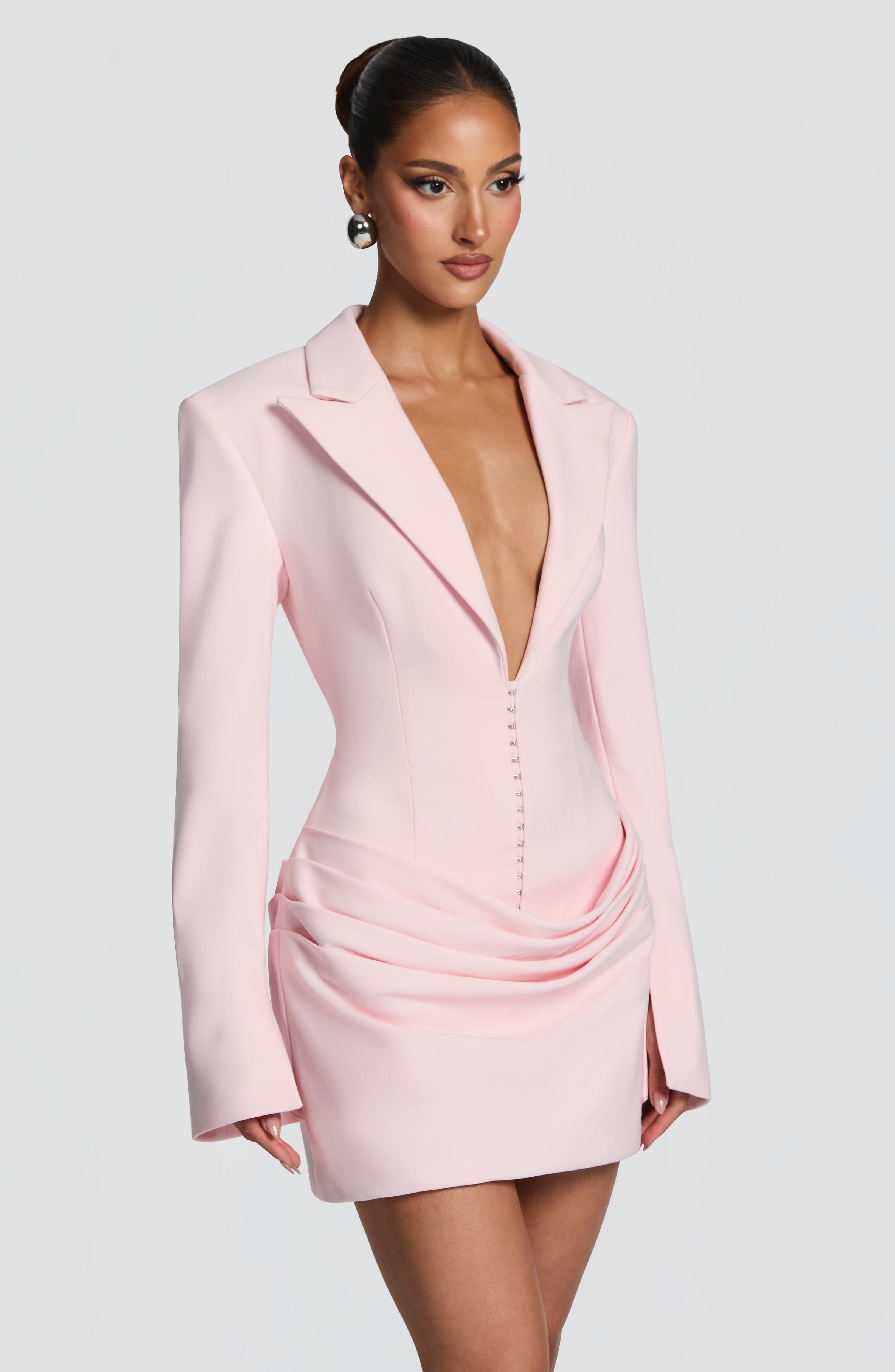 Susie Mini Pembe Elbise