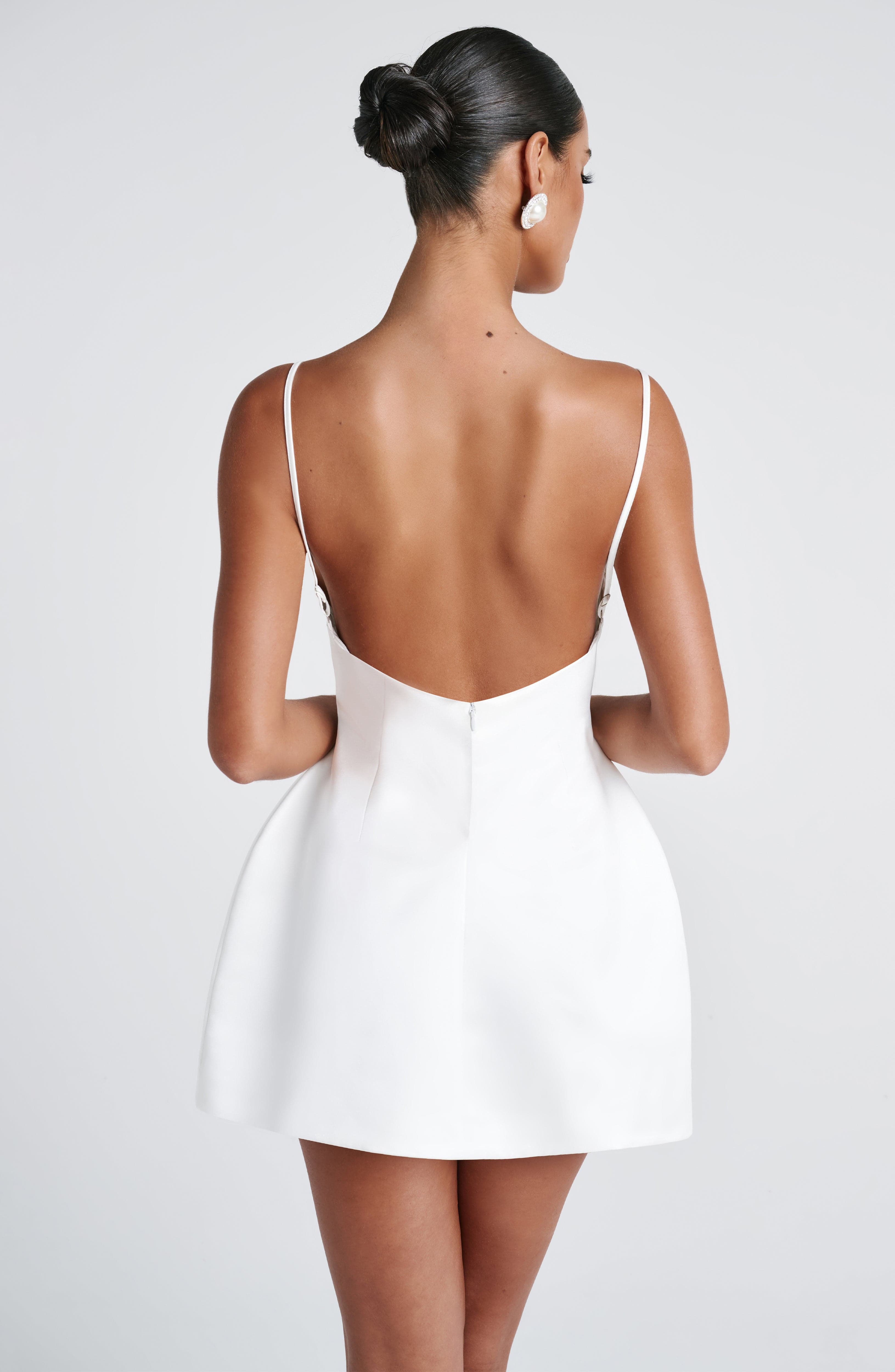 Tate Mini Krem Elbise