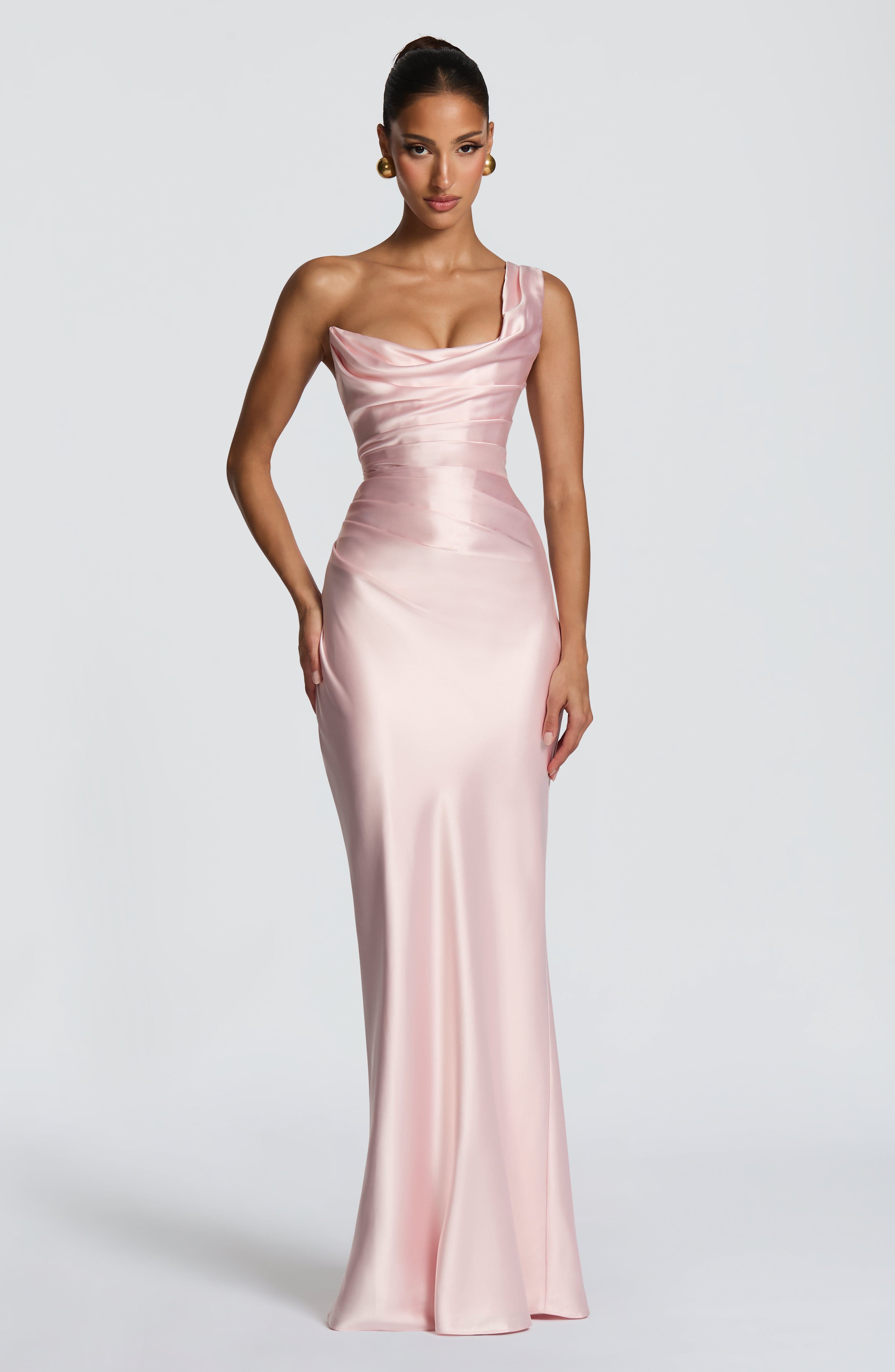 Thalassa Pembe Maxi Elbise