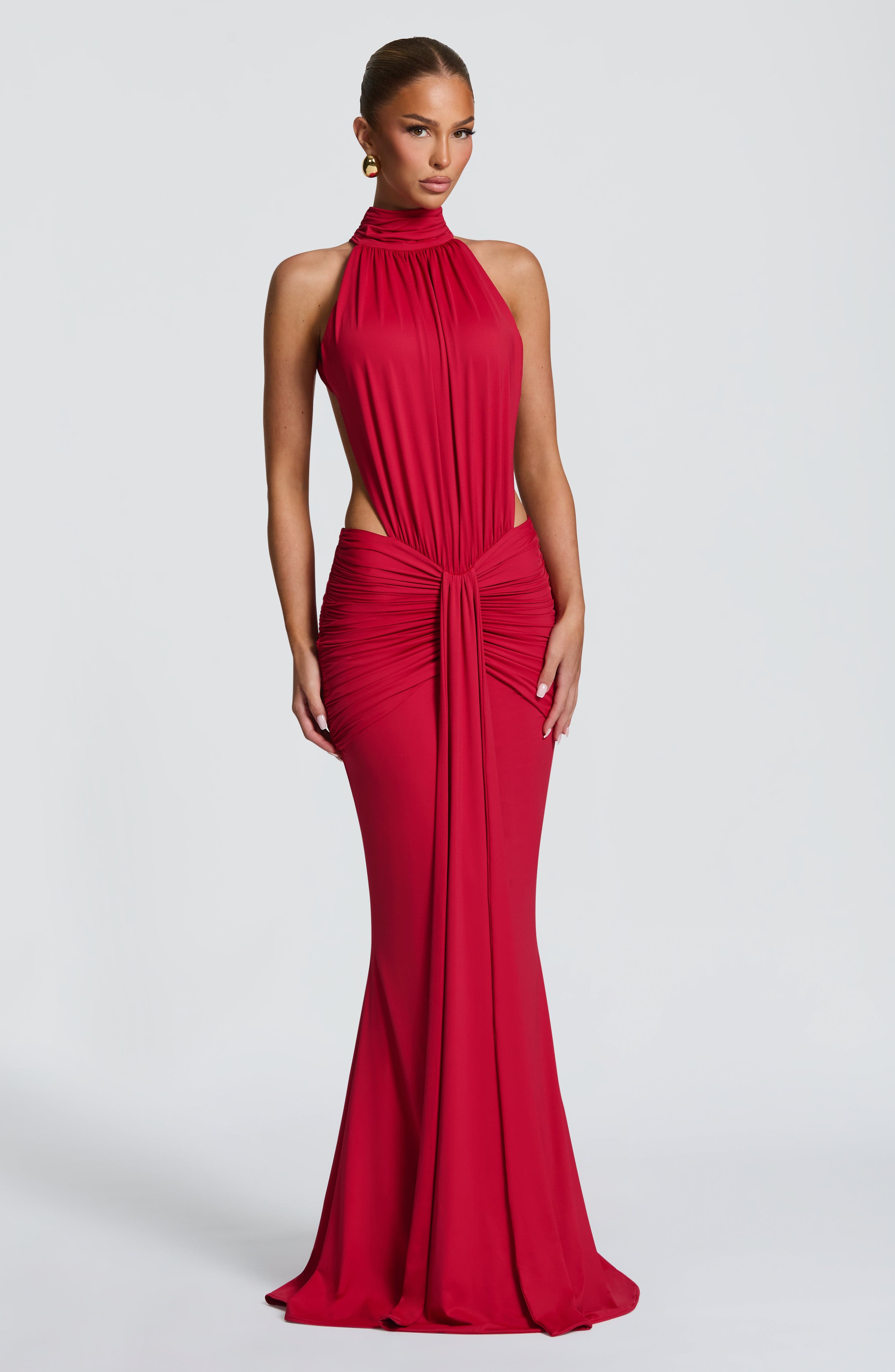 Thekla Kırmızı Maxi Elbise