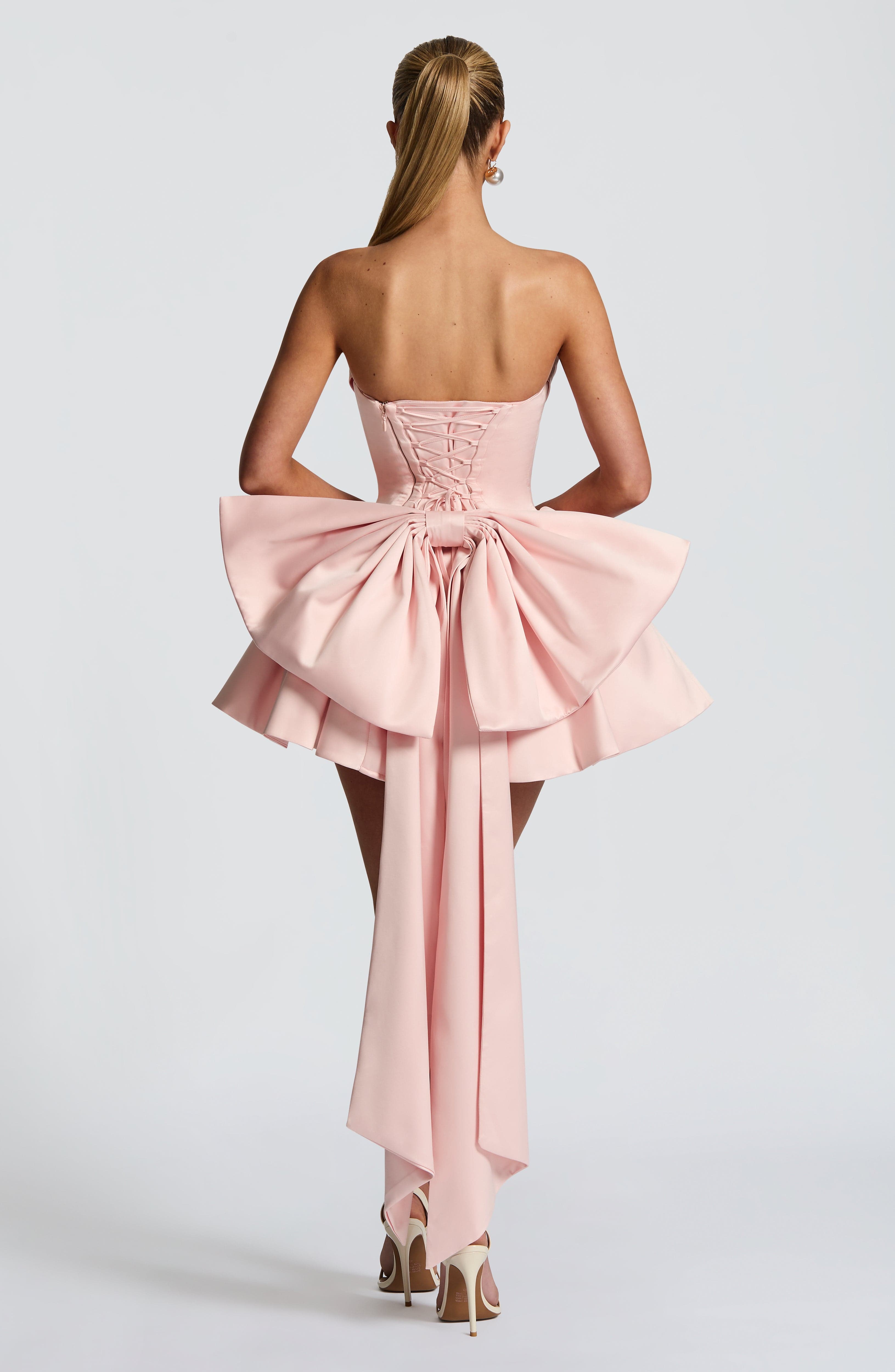 Trinity Mini Pembe Elbise
