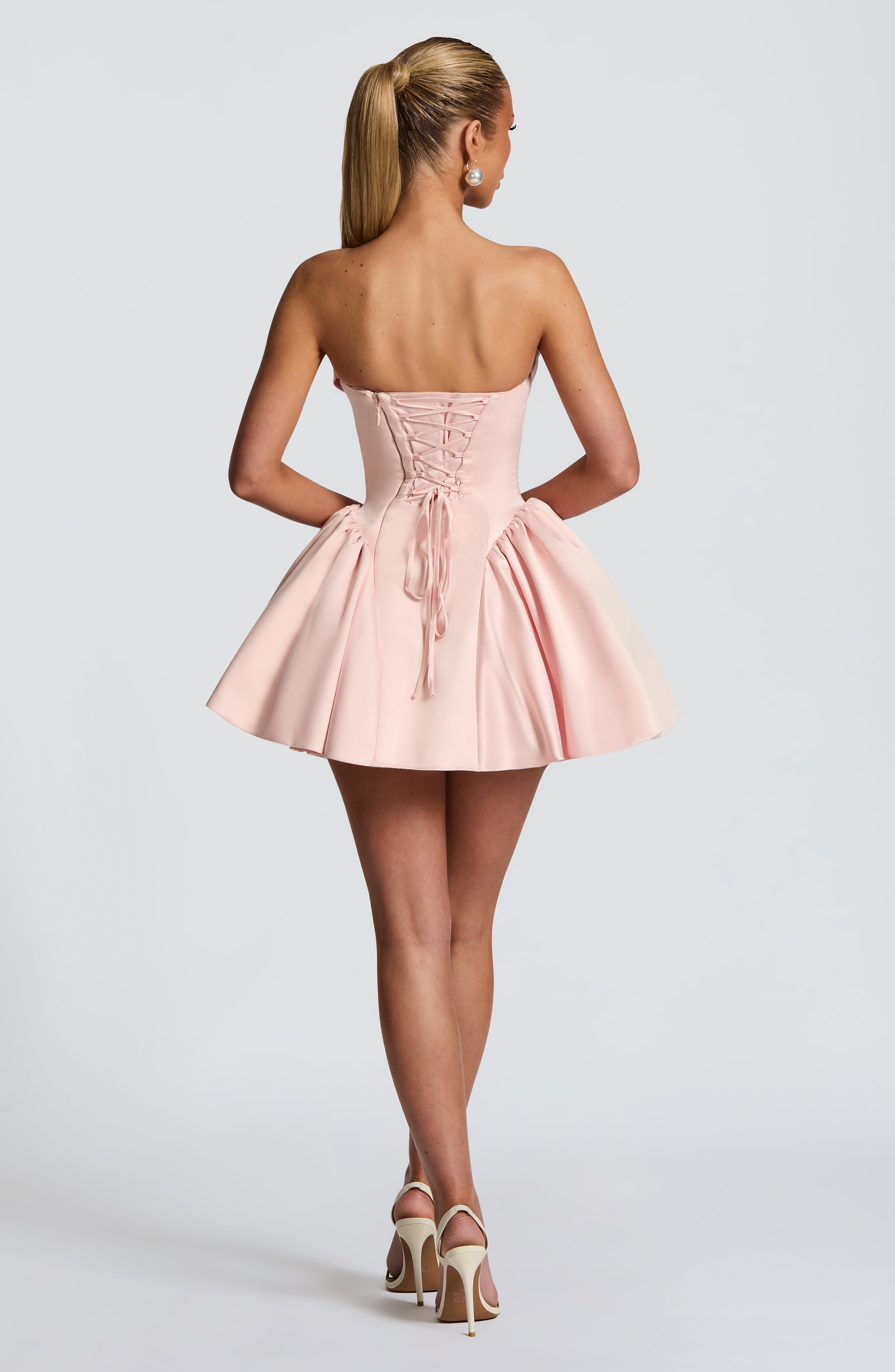 Trinity Mini Pembe Elbise
