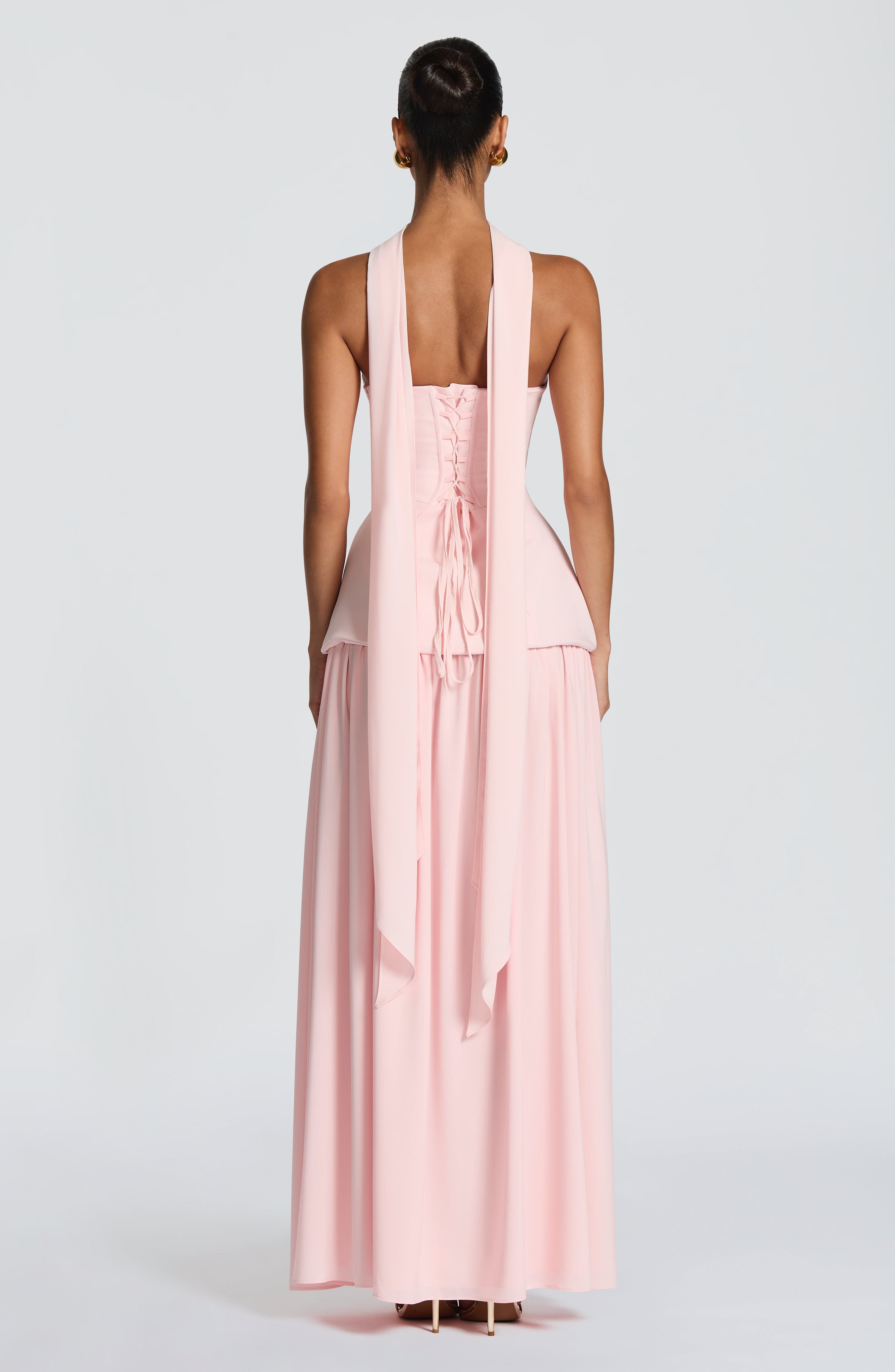 Vietta Pembe Maxi Elbise