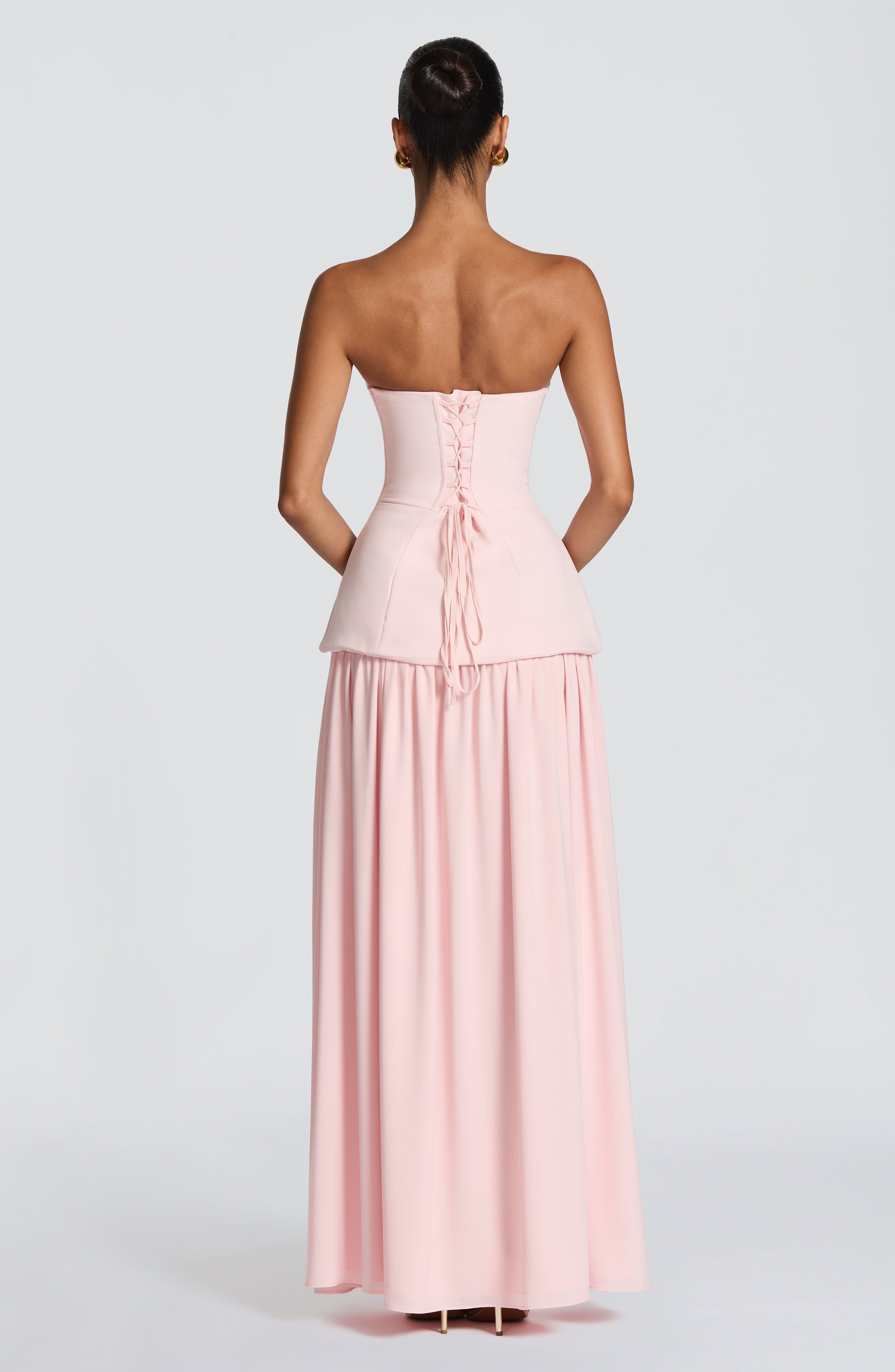 Vietta Pembe Maxi Elbise