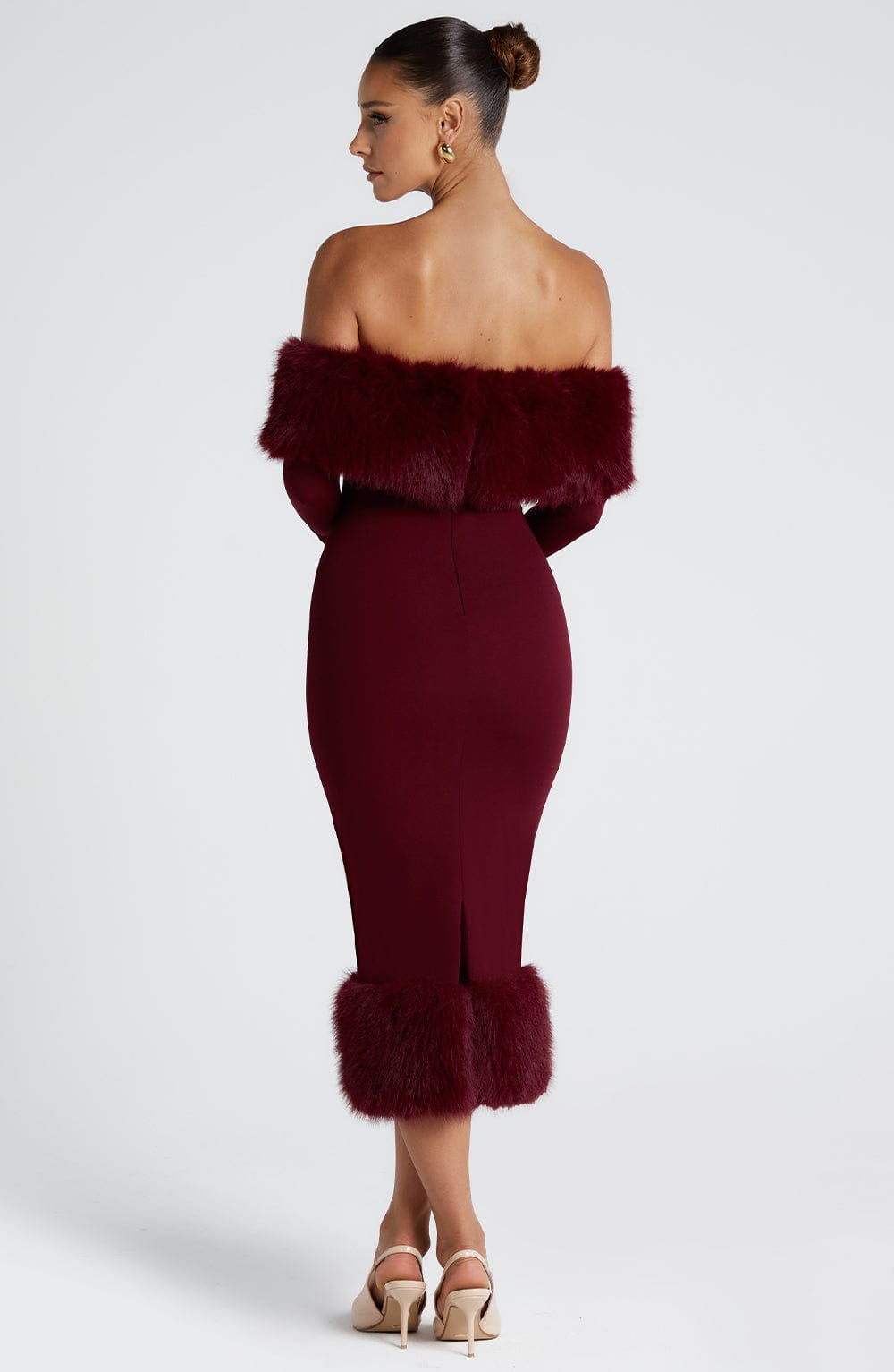 Vittoria Midi Bordo Elbise