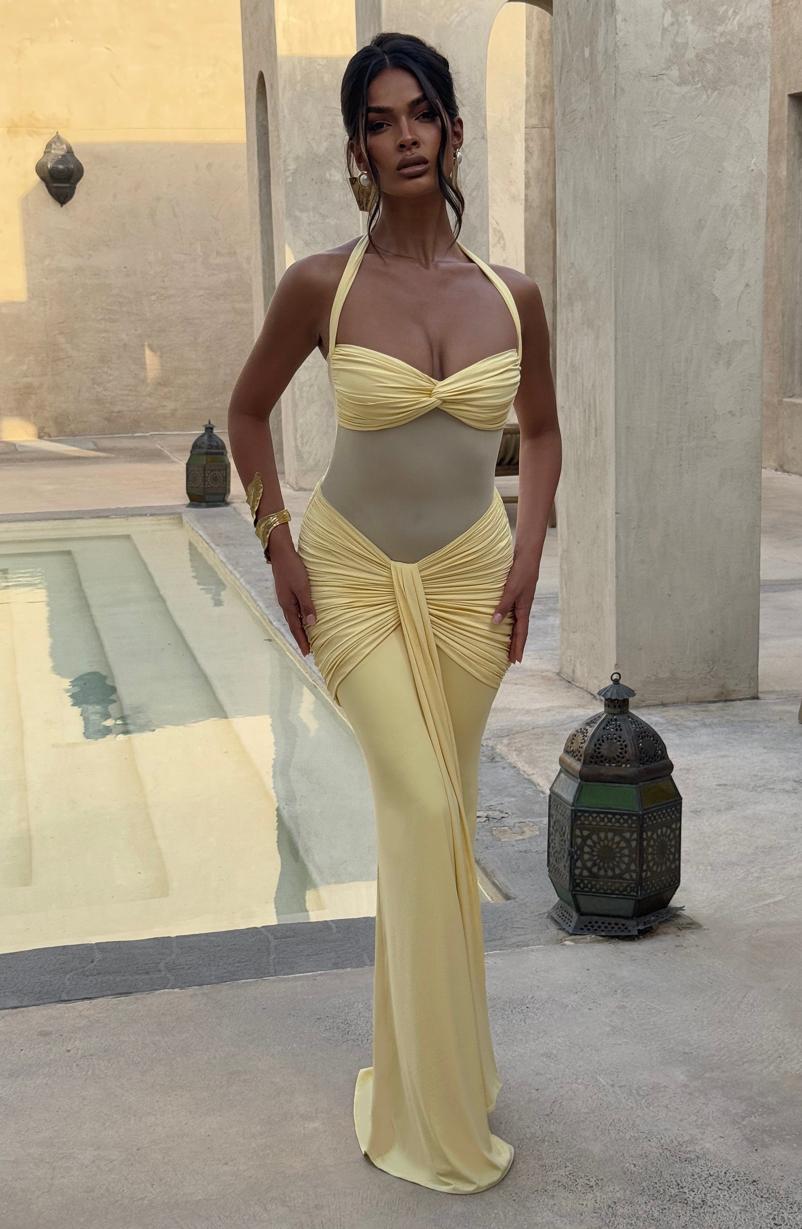 Vixen Limon Maxi Elbise