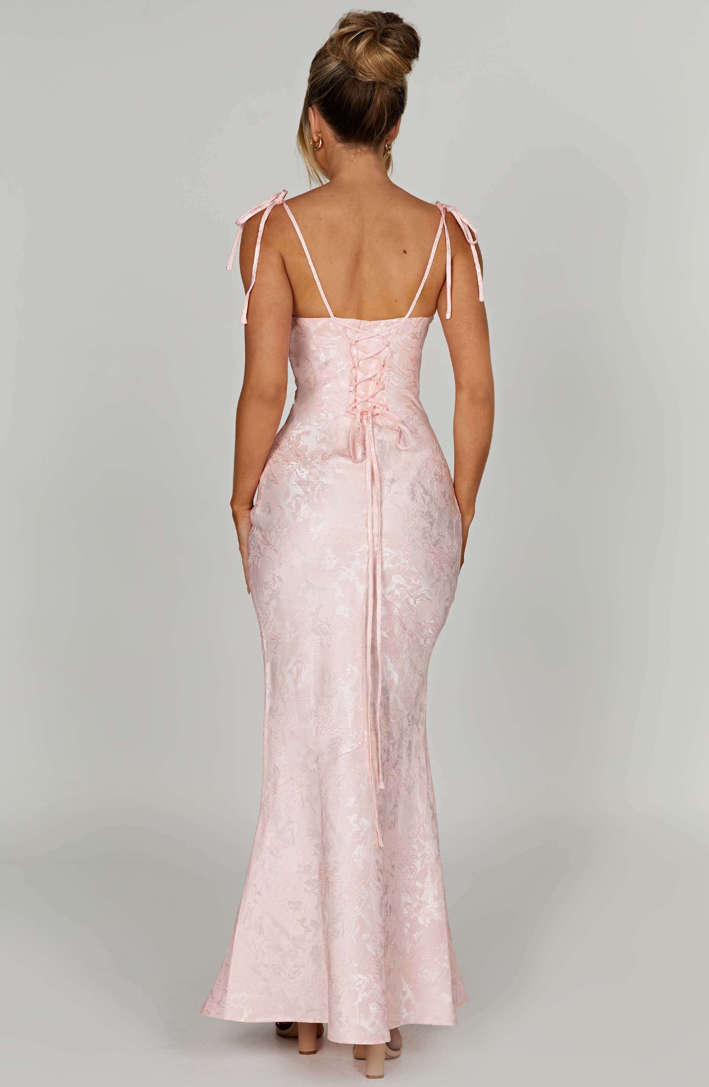 Whitney Pembe Maxi Elbise