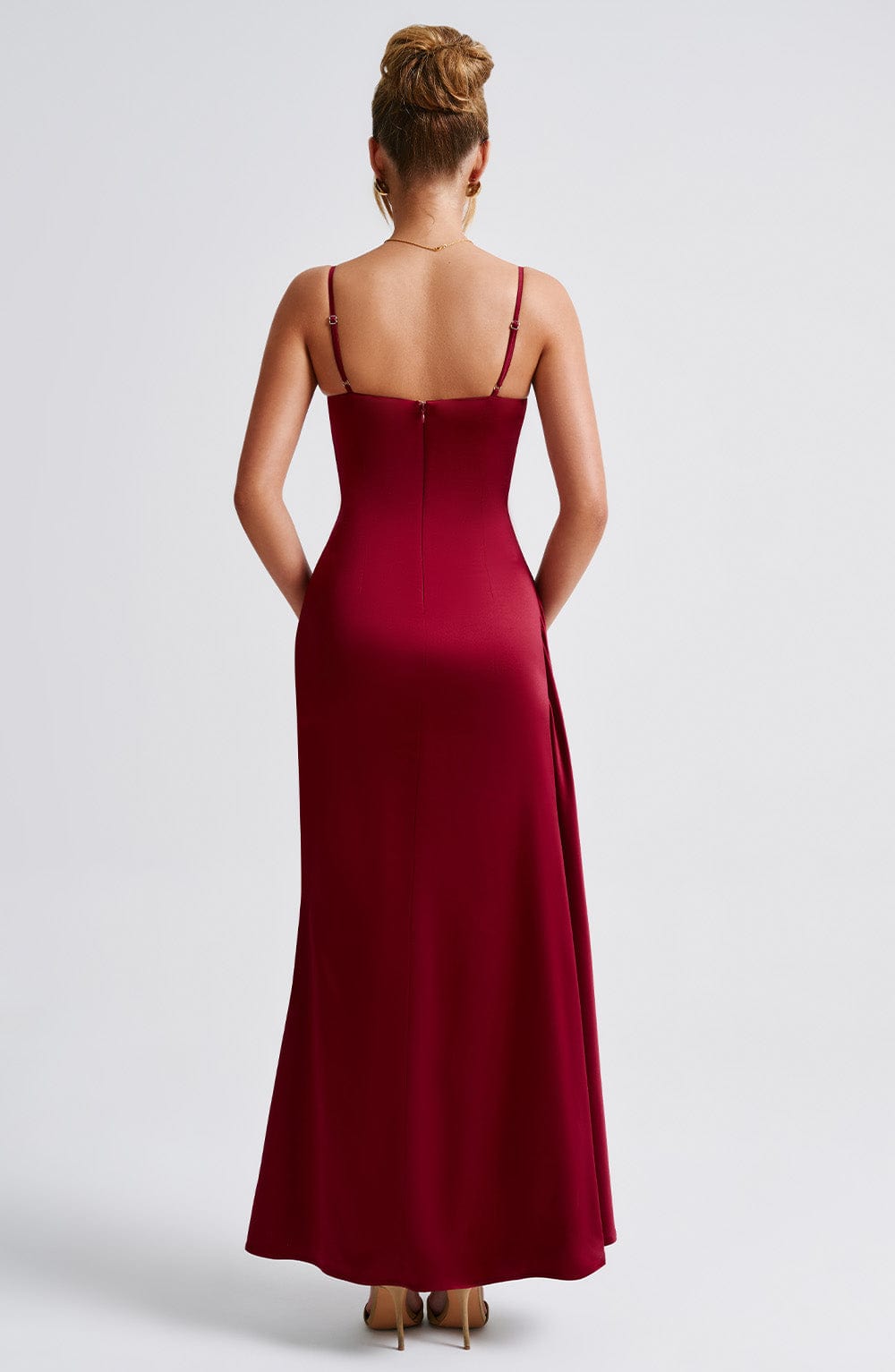 Winona Bordo Maxi Elbise