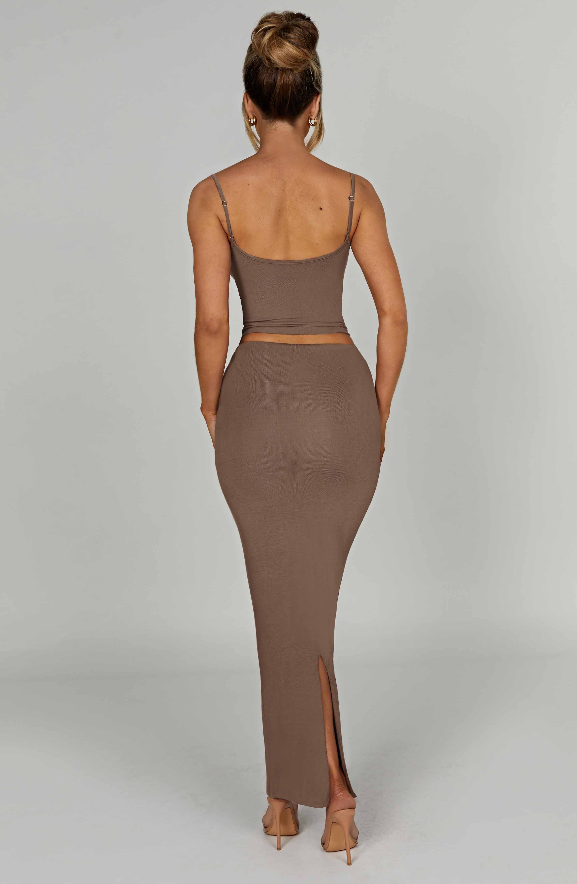 Yazmin Mocha Maxi Etek