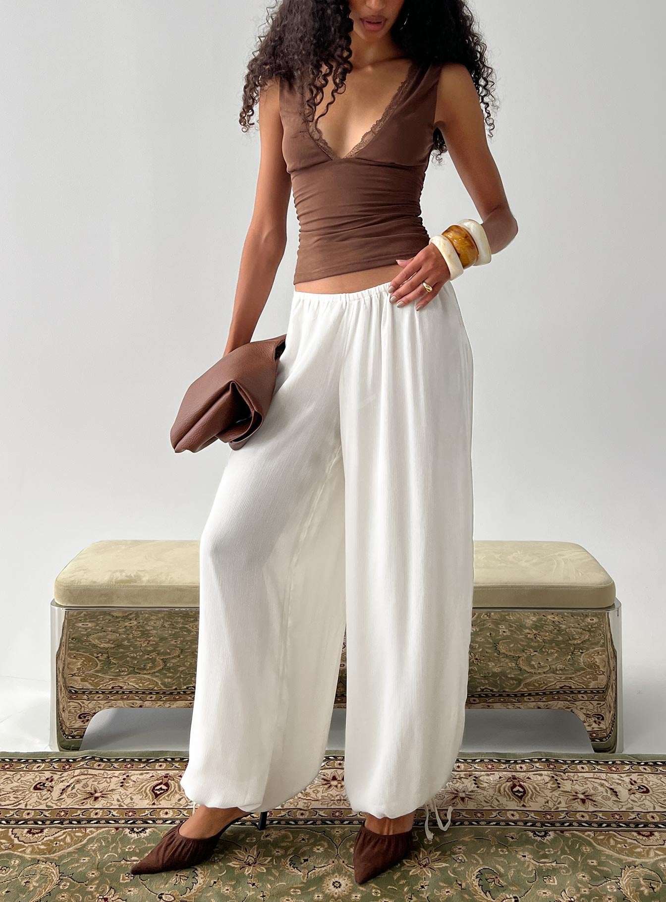 Moondancer Krem Balon Pantolon