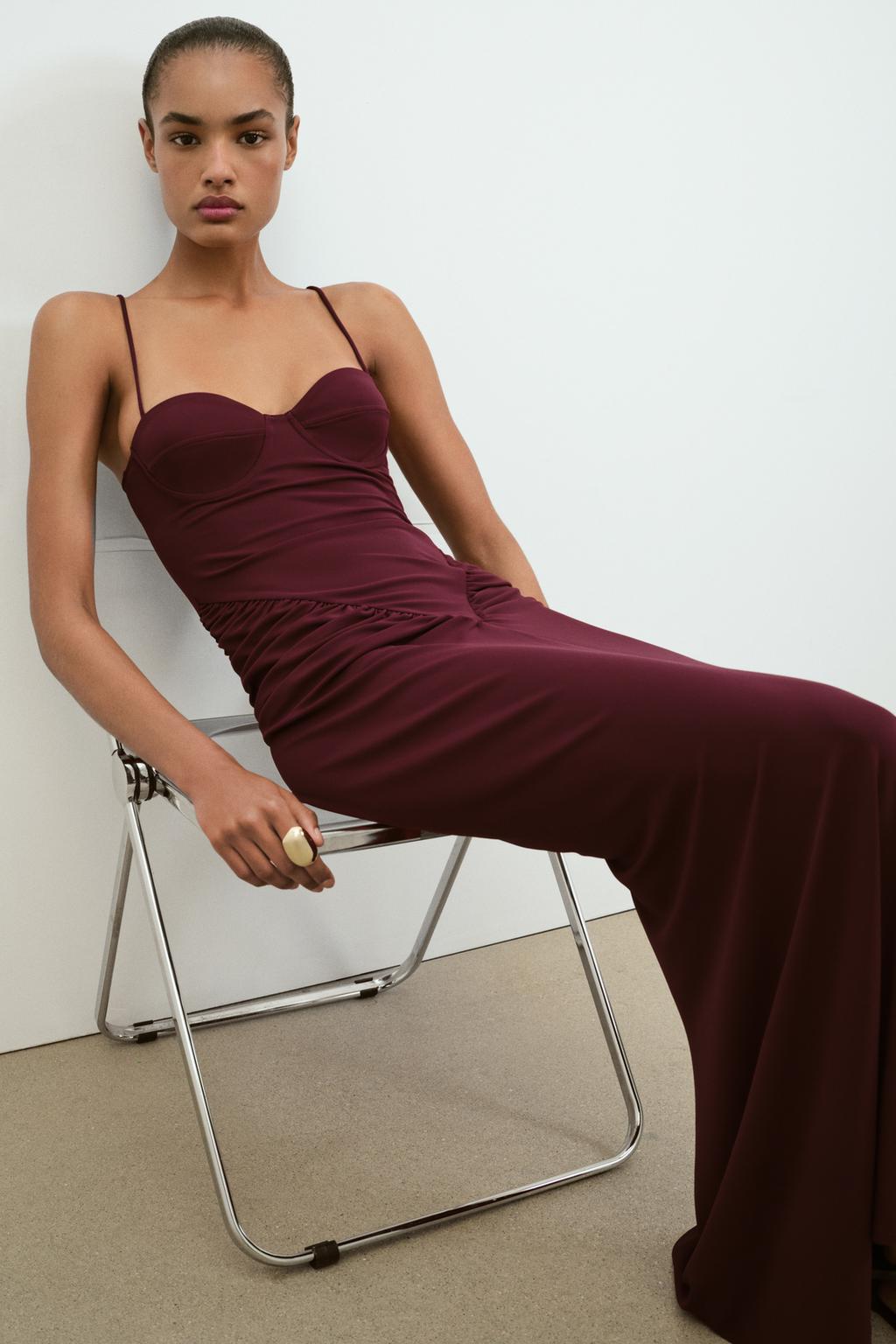 Amara Corset Midi Dress