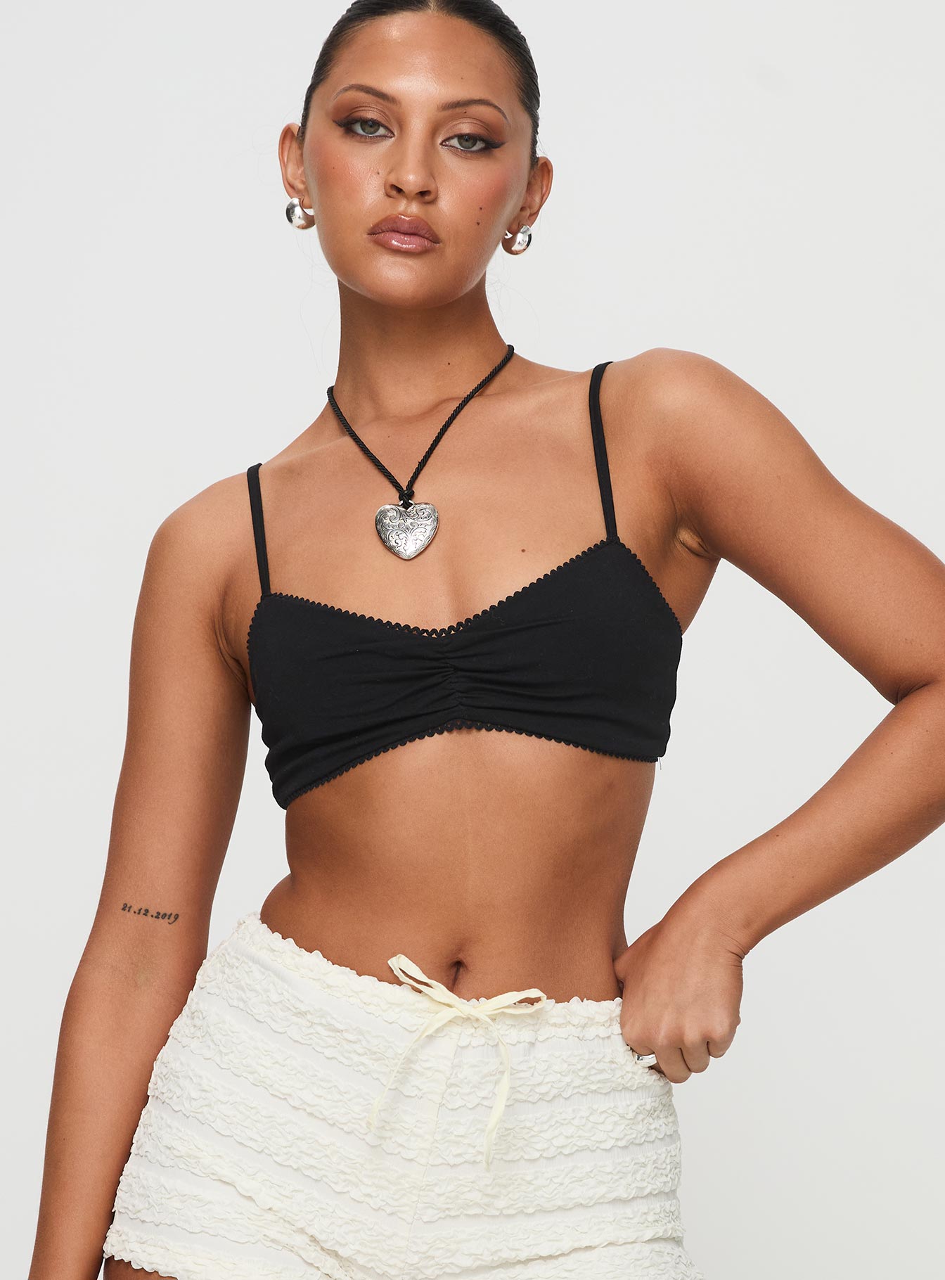 Kiki Siyah Bralet
