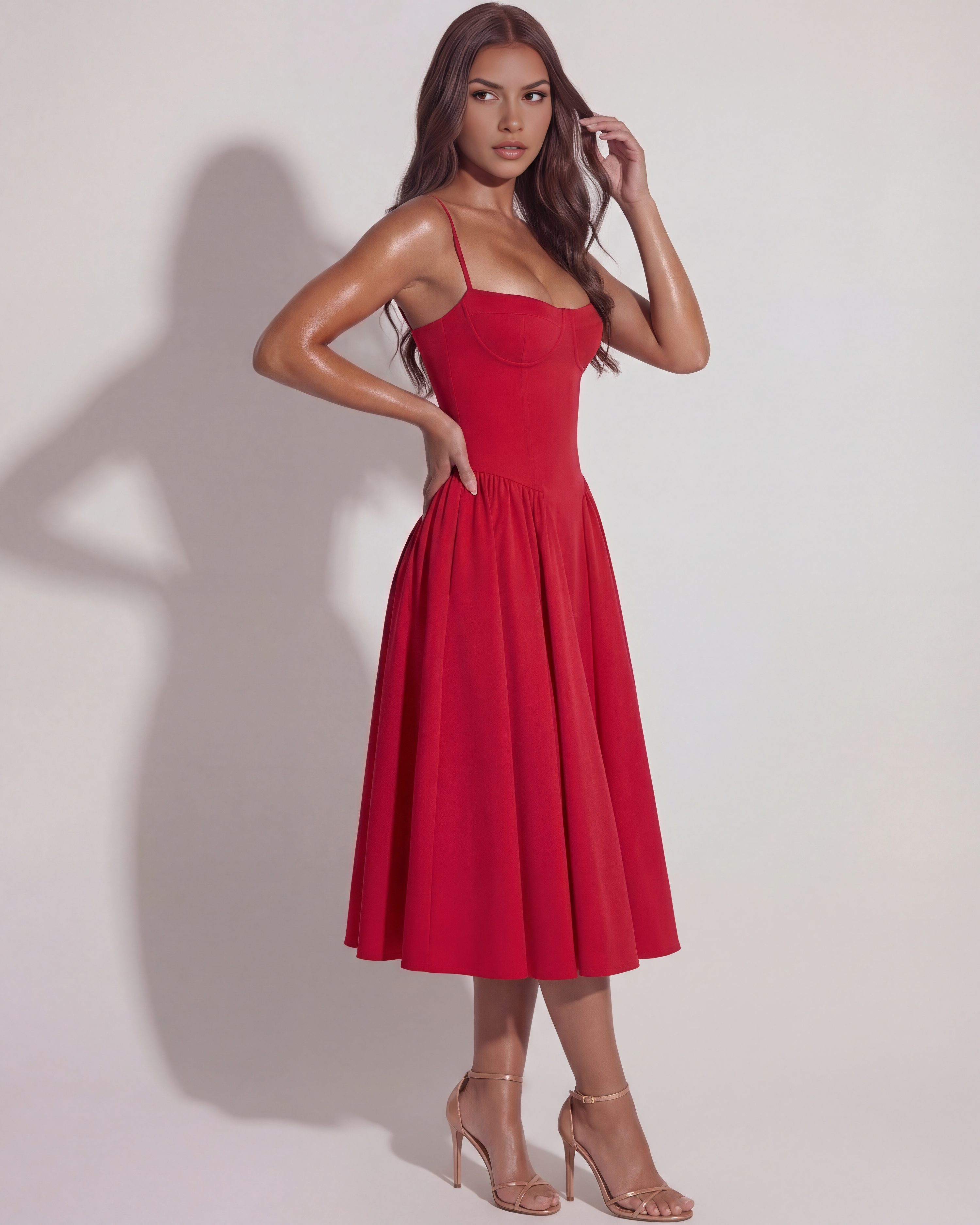 Francesca Midi Elbise