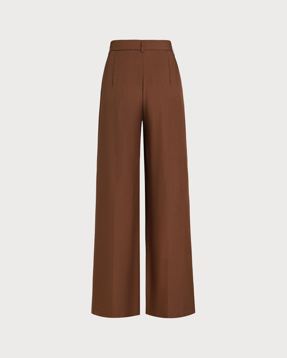 Karamel Doğal Bel Düz Pantolon