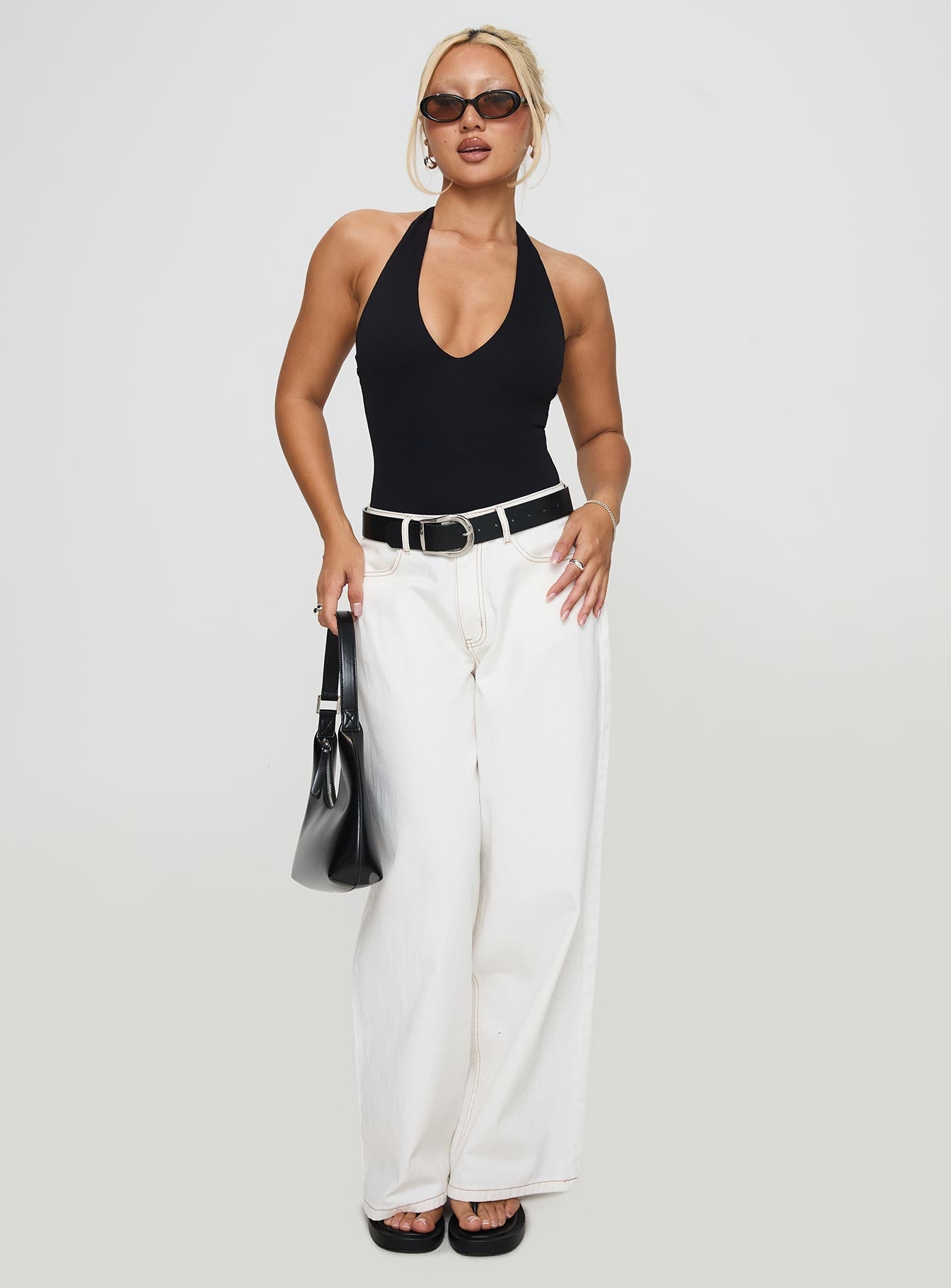 Siyah Halter Body