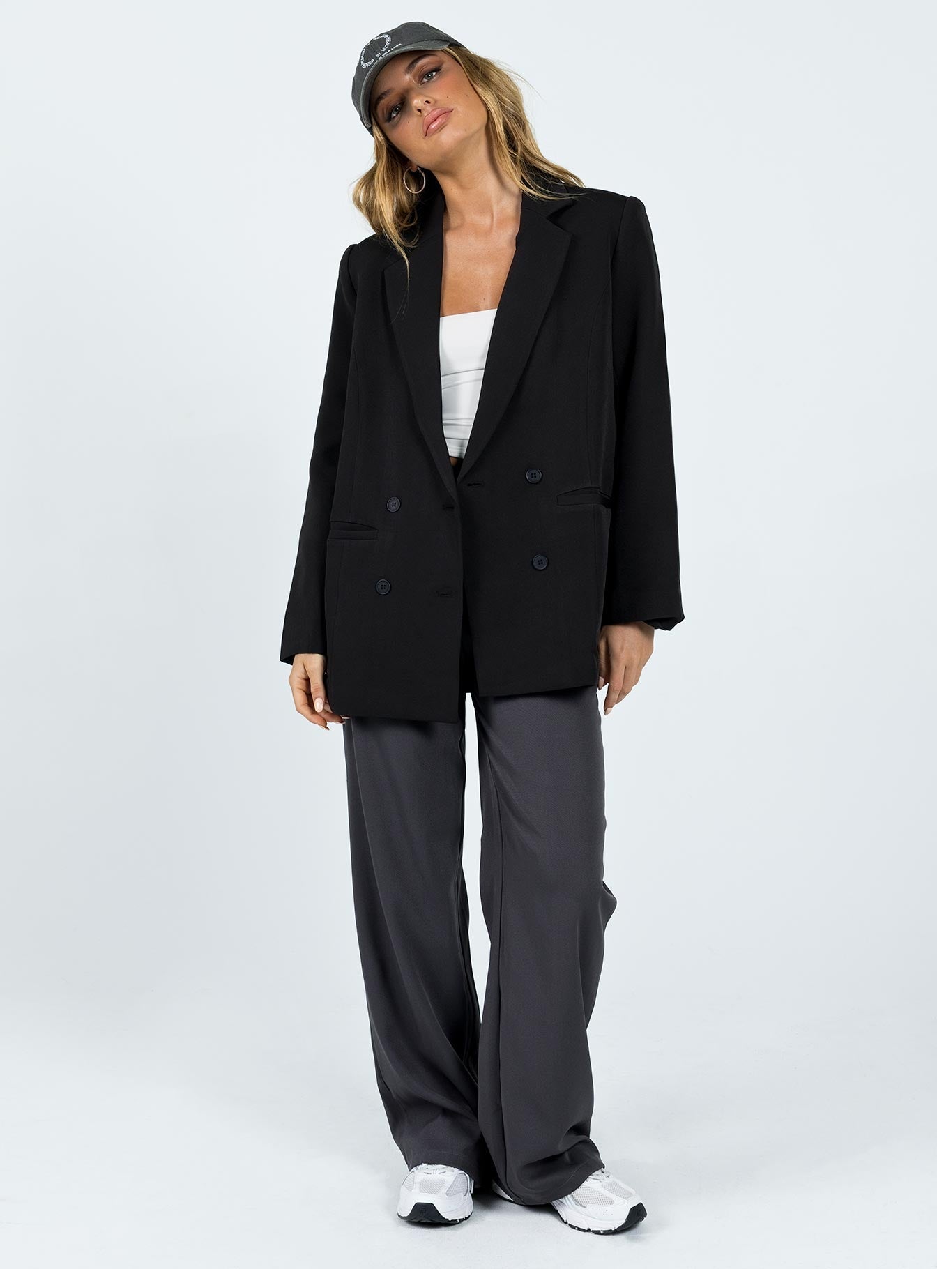 Wyoming Siyah Blazer Ceket