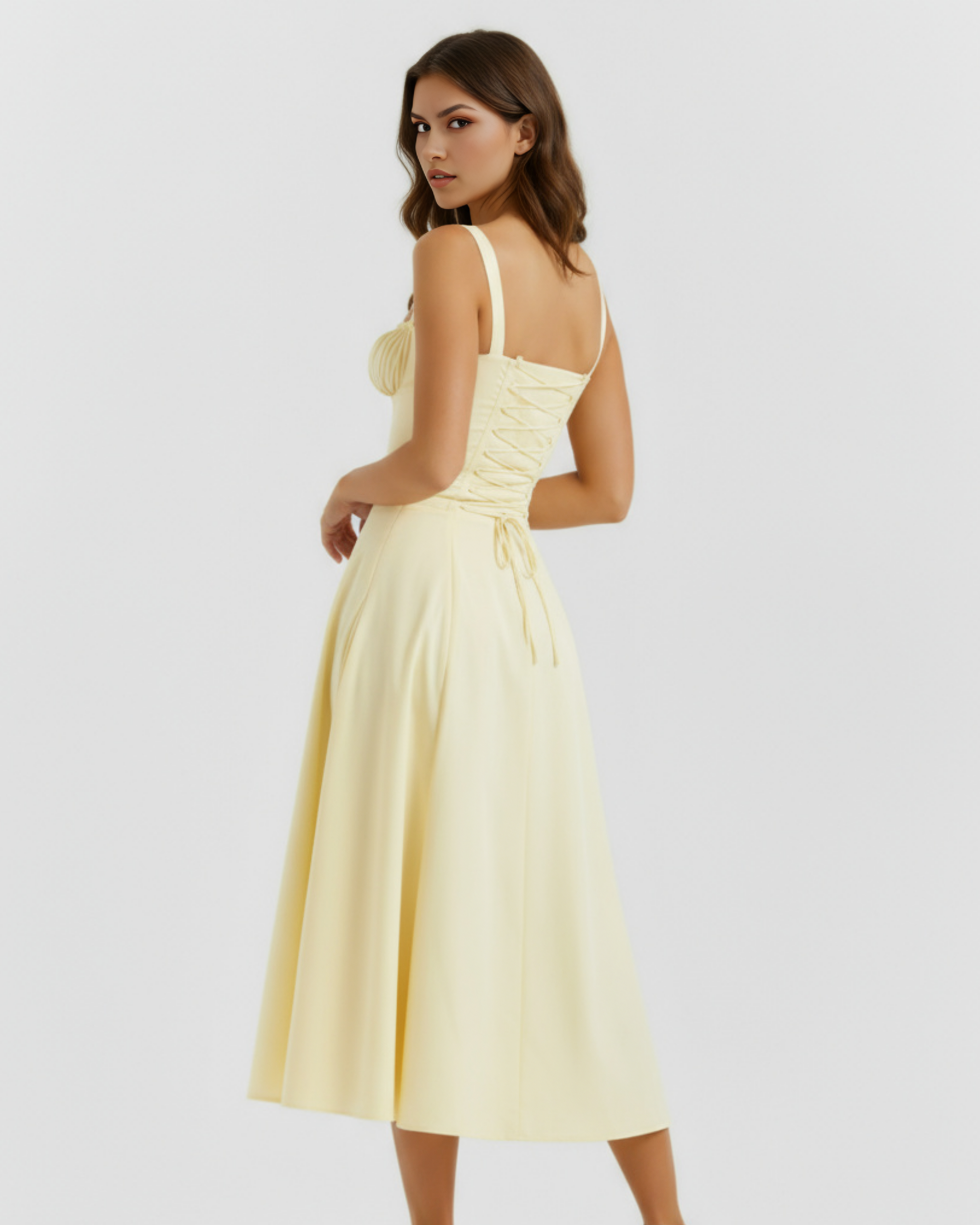 Aurora Midi Elbise
