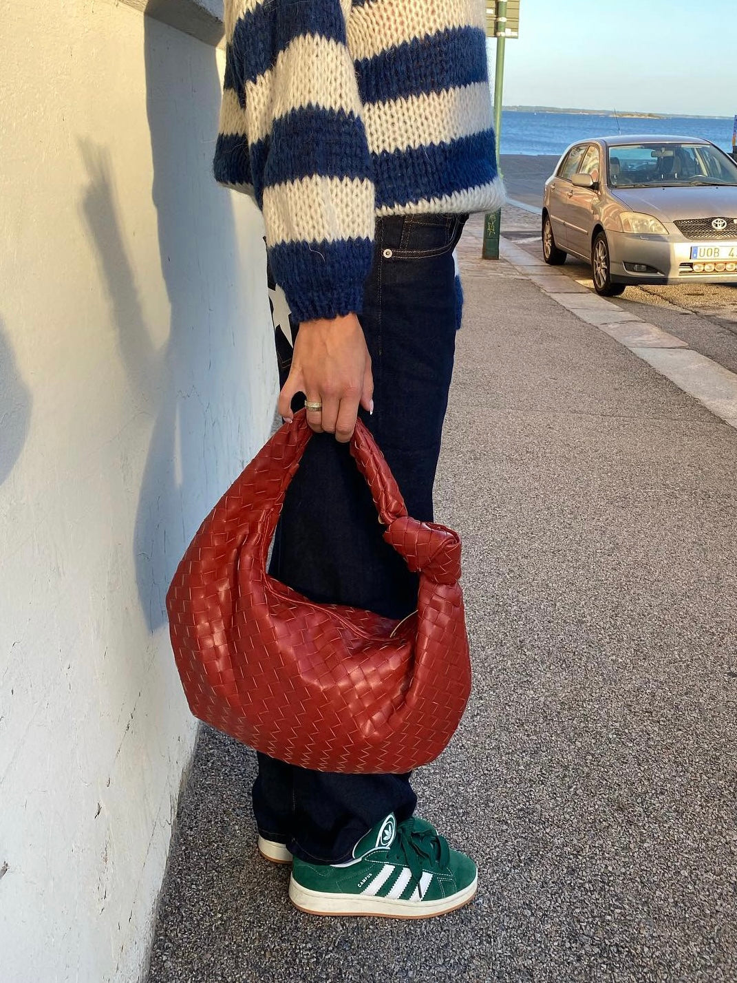 Kırmızı Floransa Çantası