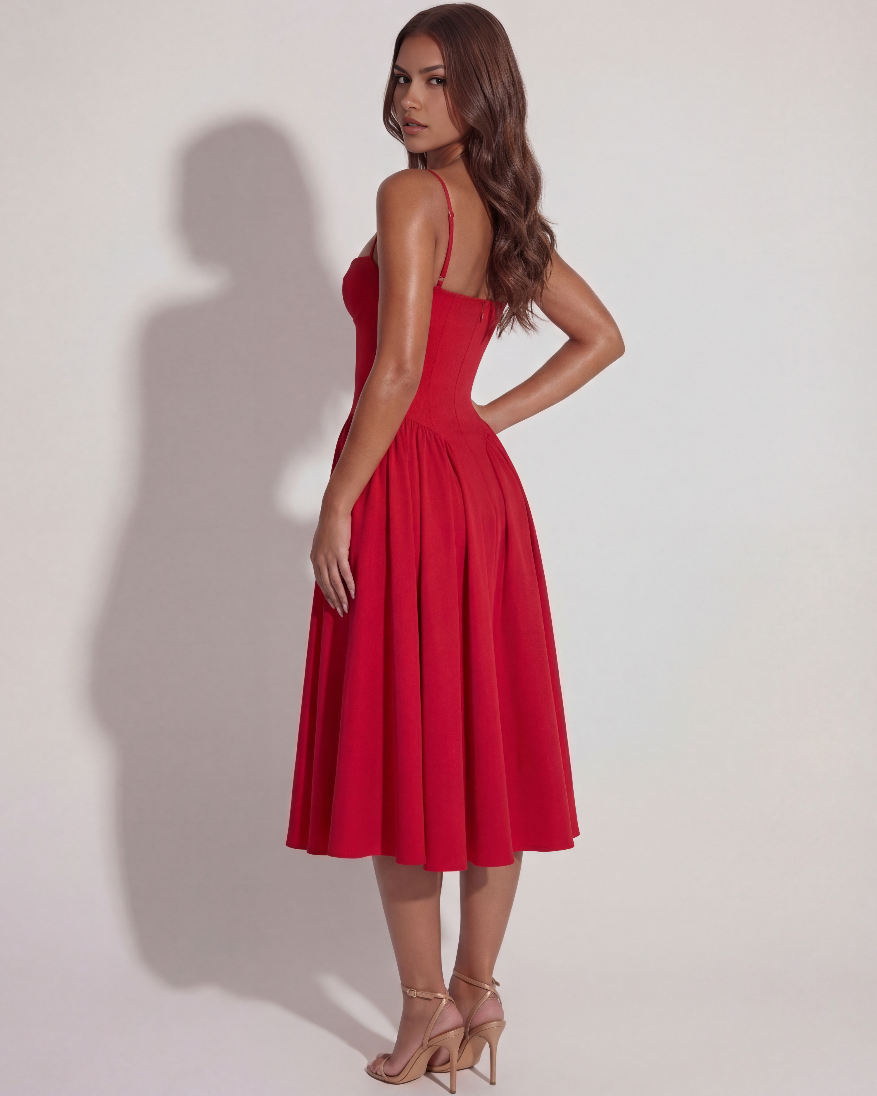 Francesca Midi Elbise