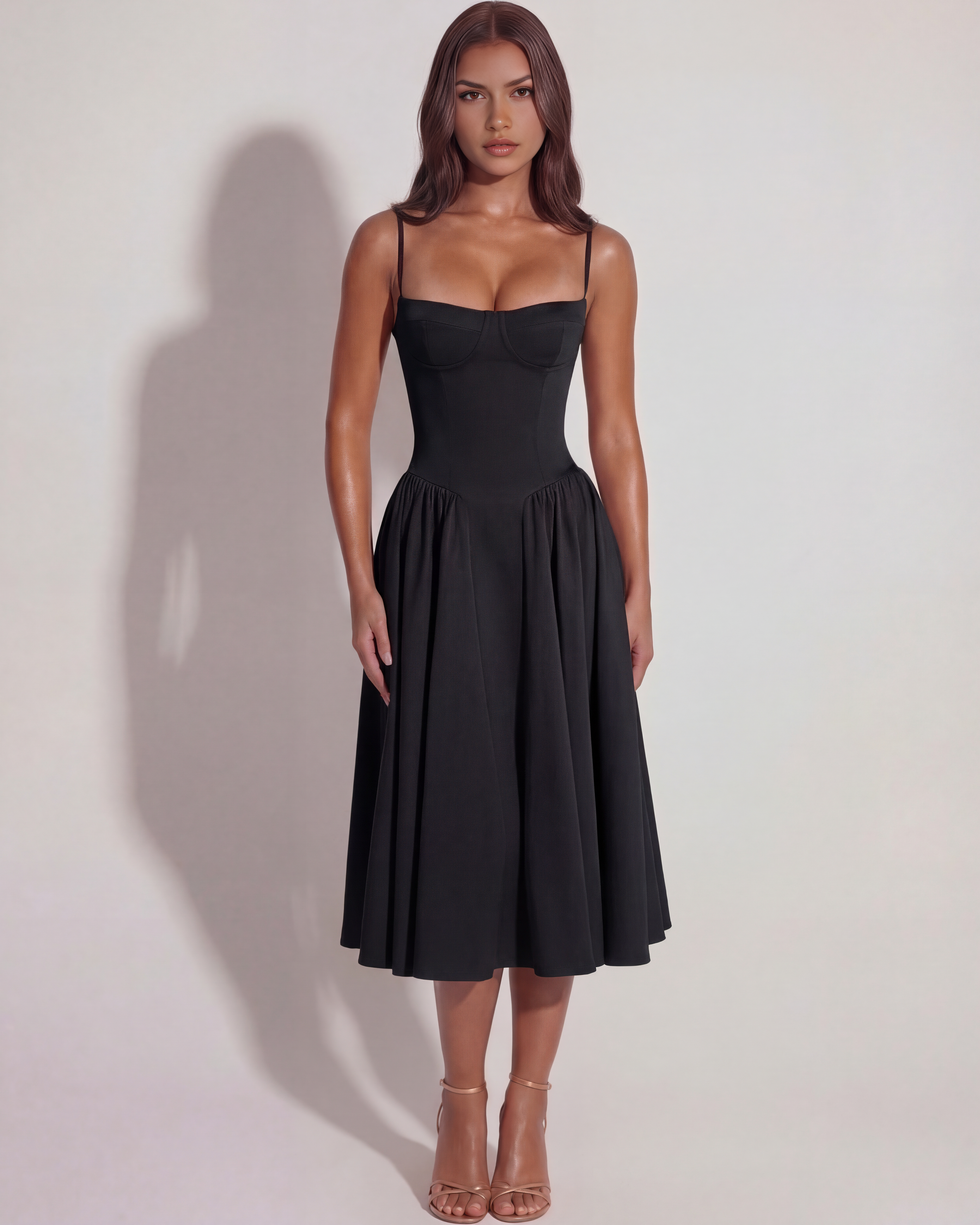 Francesca Midi Elbise
