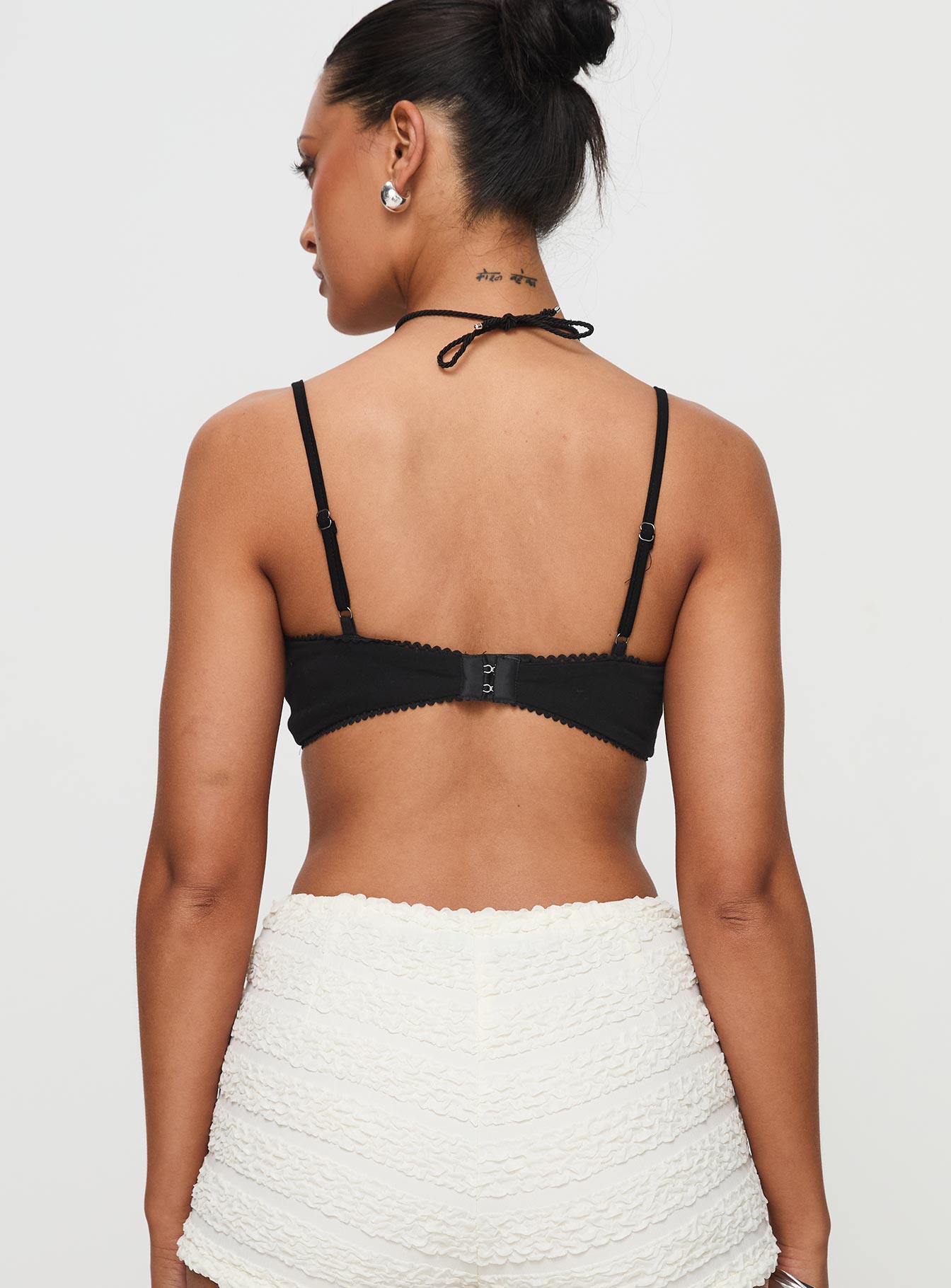 Kiki Siyah Bralet