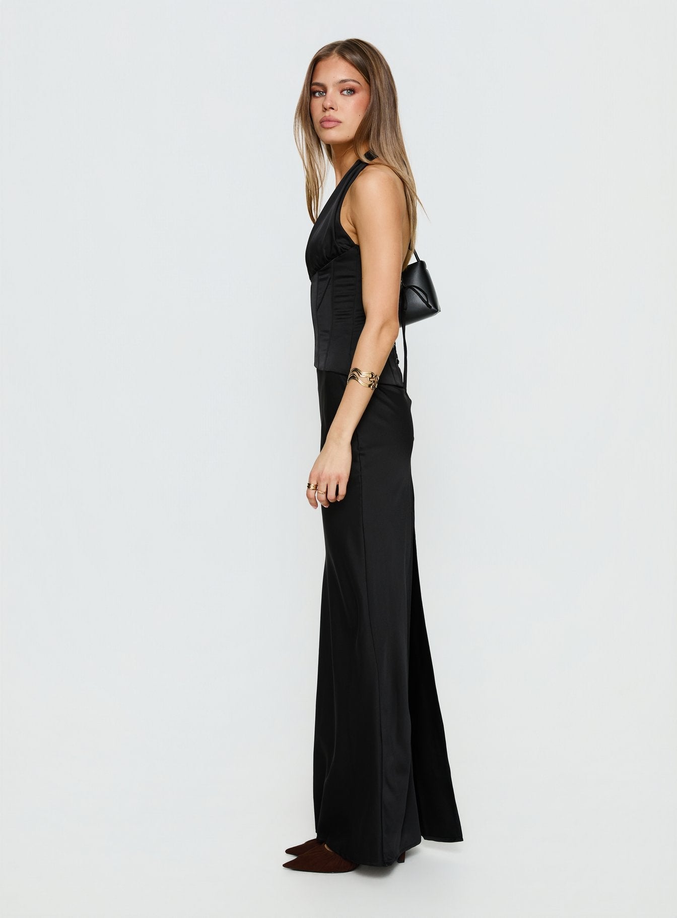 Siyah Maxi Elbise