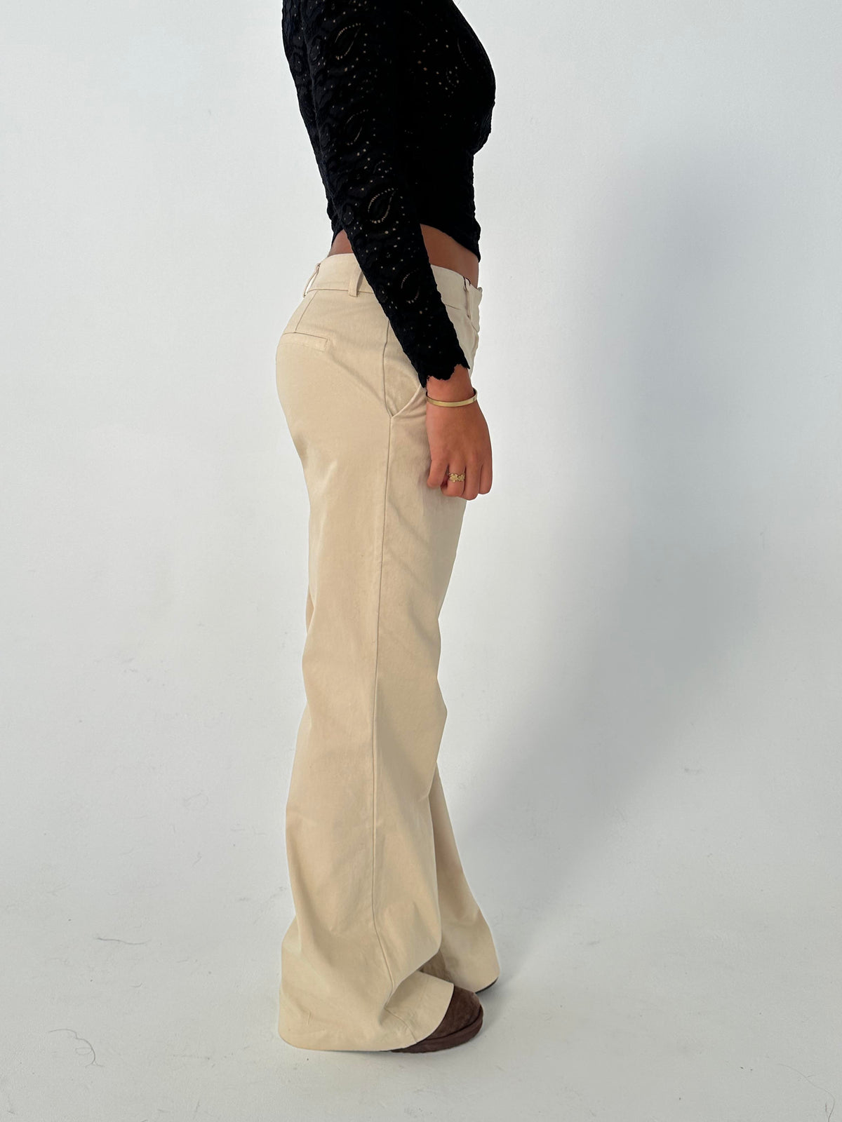Bej Romey Pantolon
