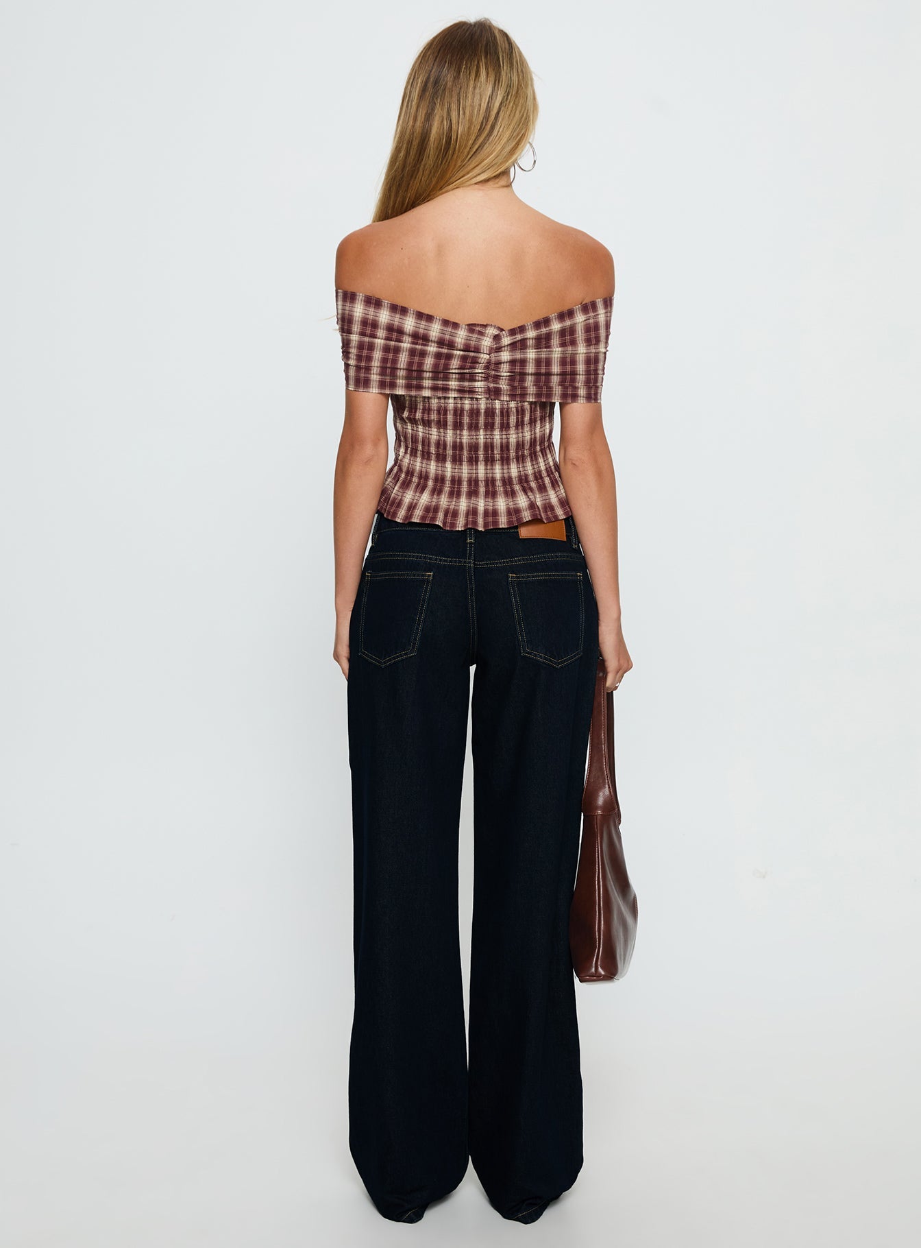 Tidal Wave Düşük Bel Ham Denim Düz Paça Kot Pantolon