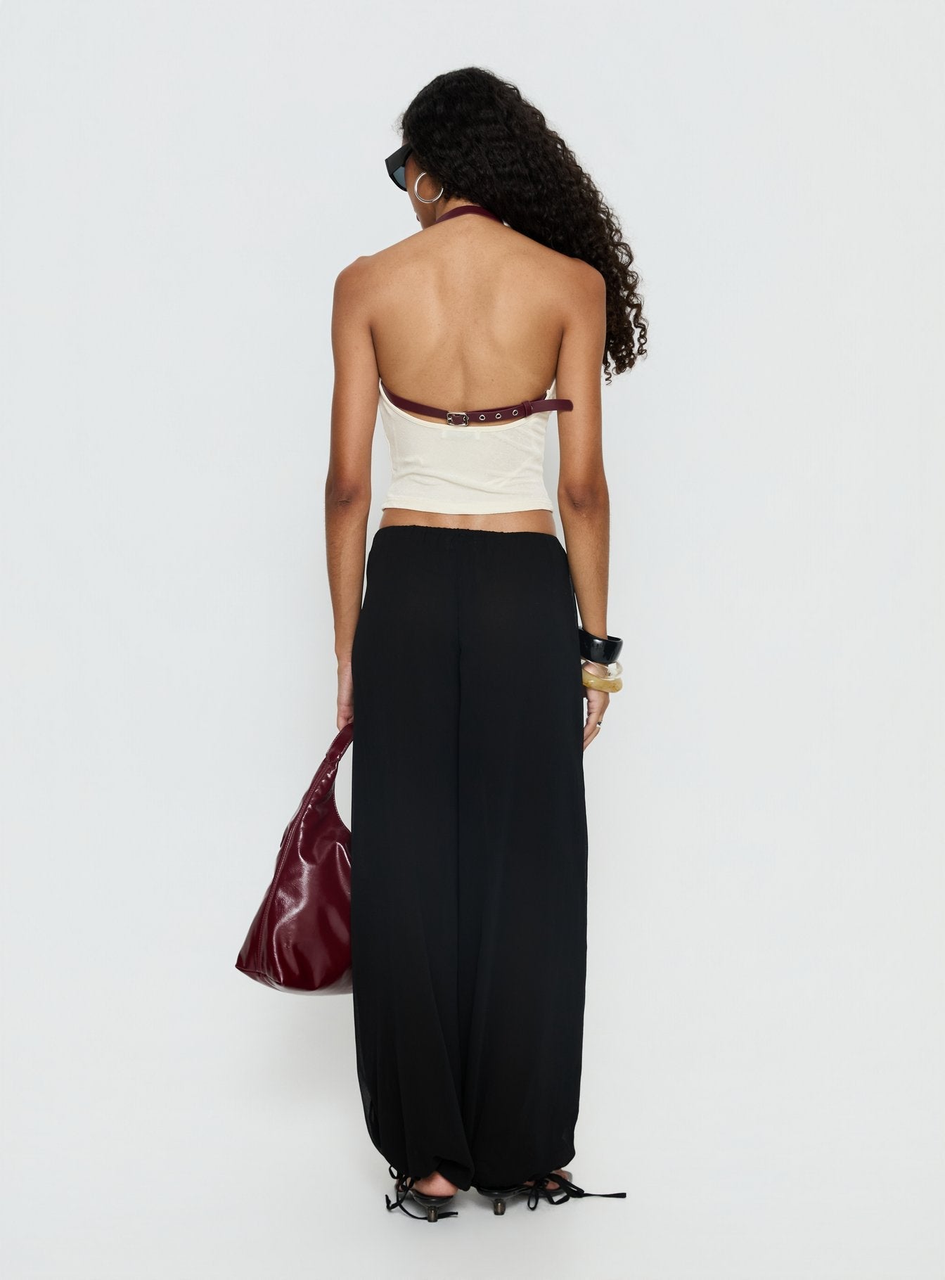 Moondancer Siyah Balon Pantolon