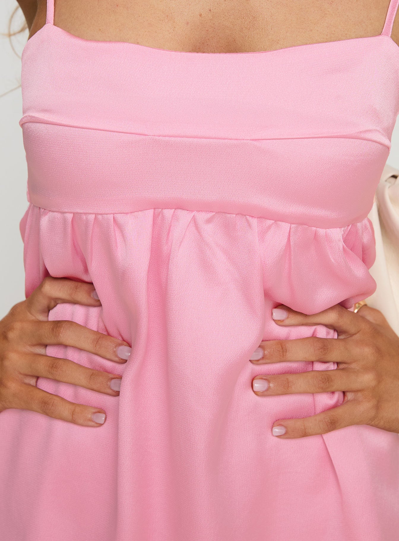 Ortega Pembe Mini Elbise