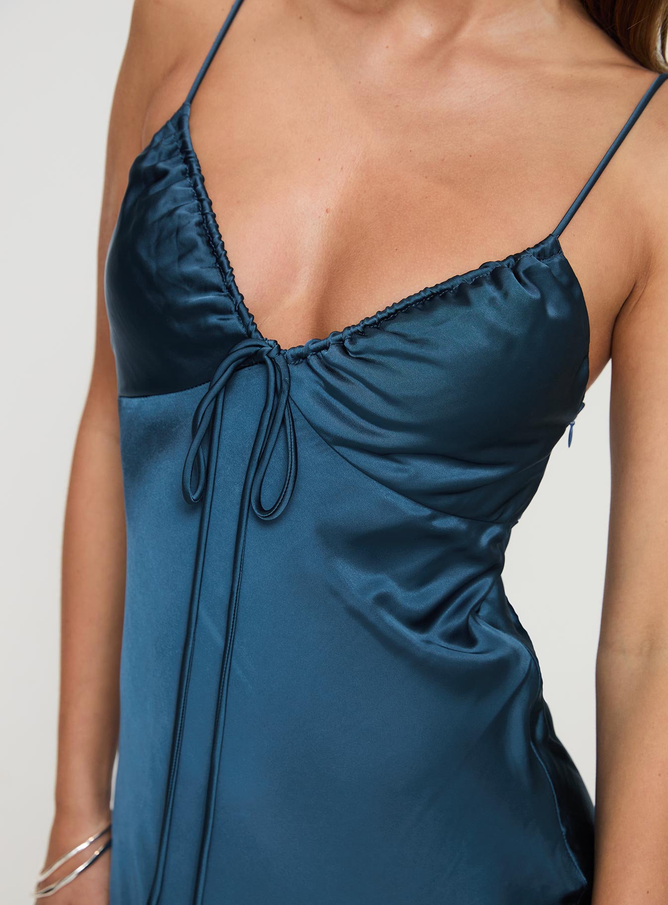 Lacivert Maguire Maxi Elbise