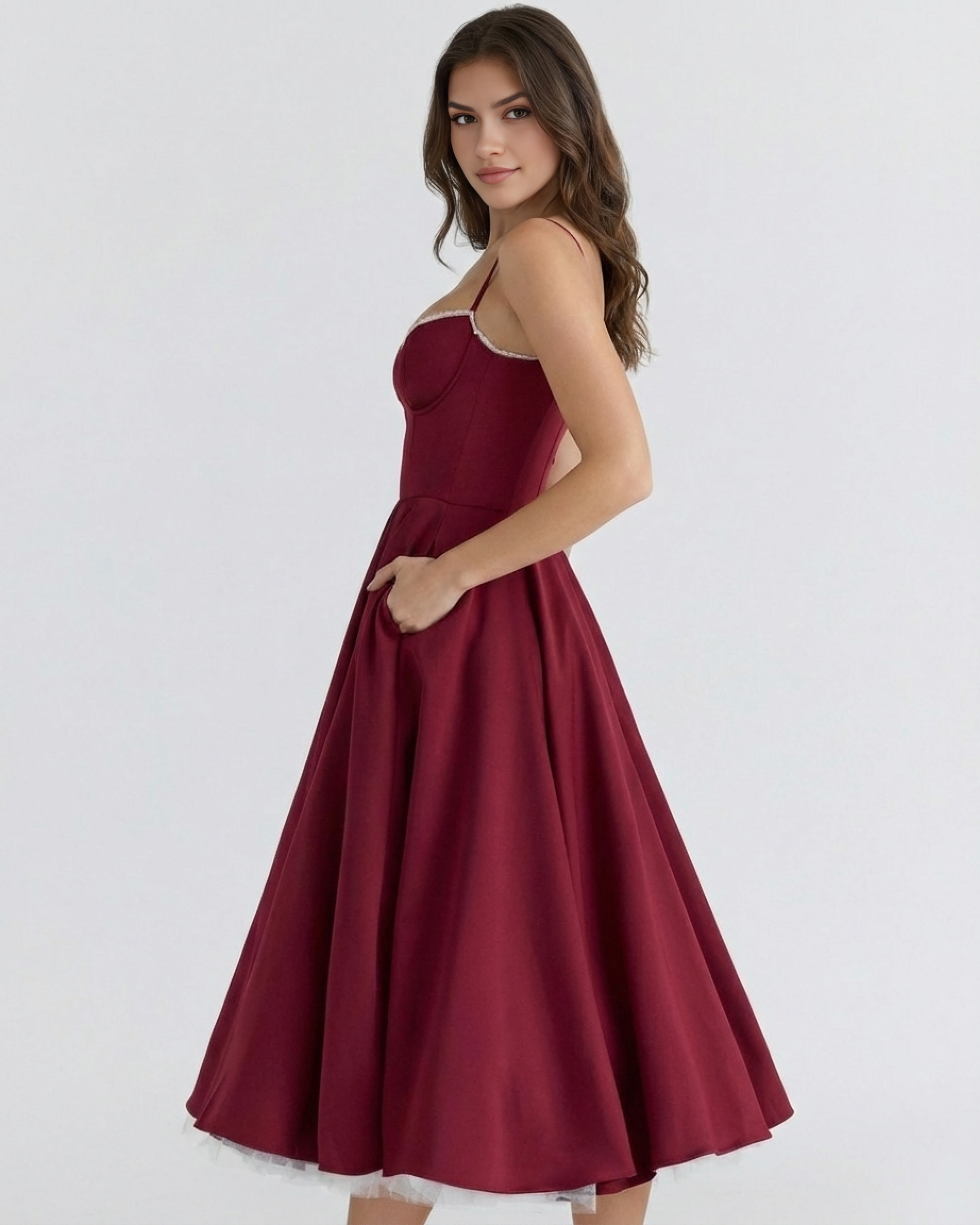 Selene Midi Elbise