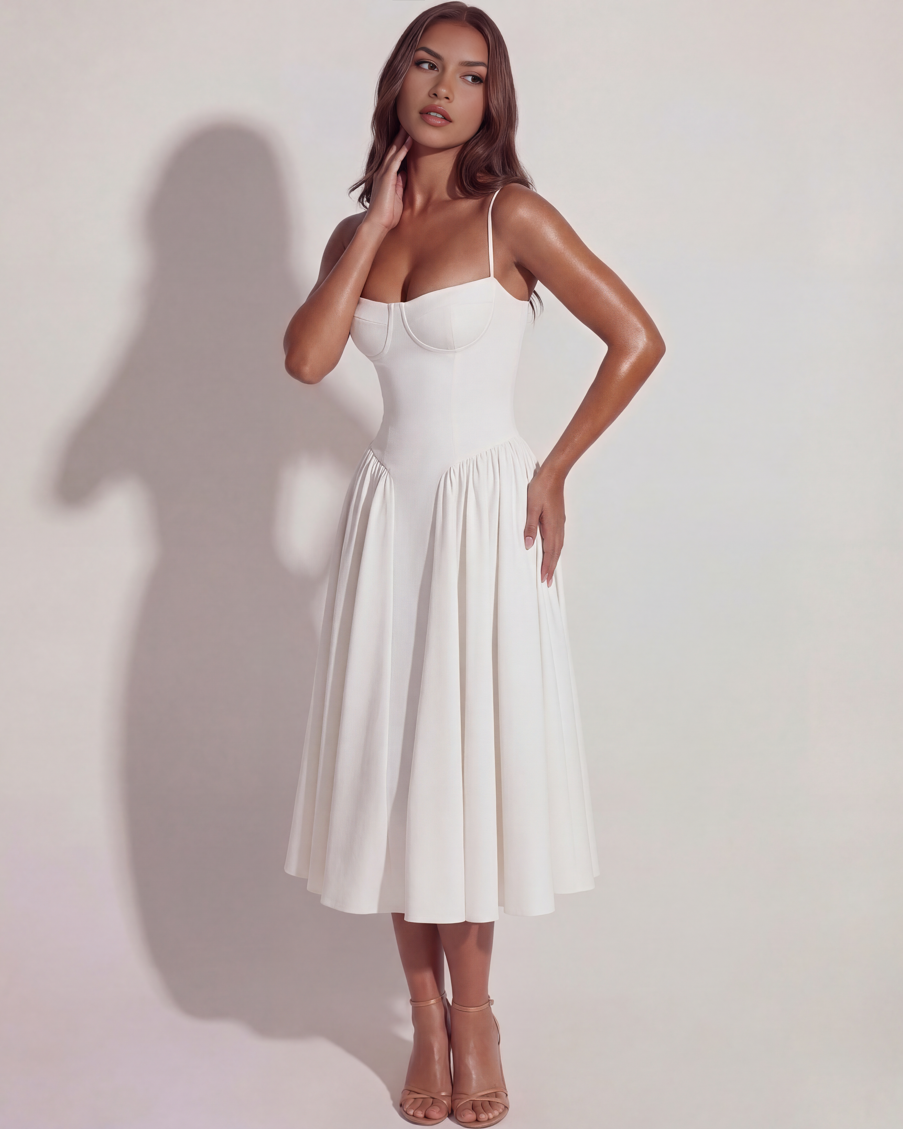 Francesca Midi Elbise