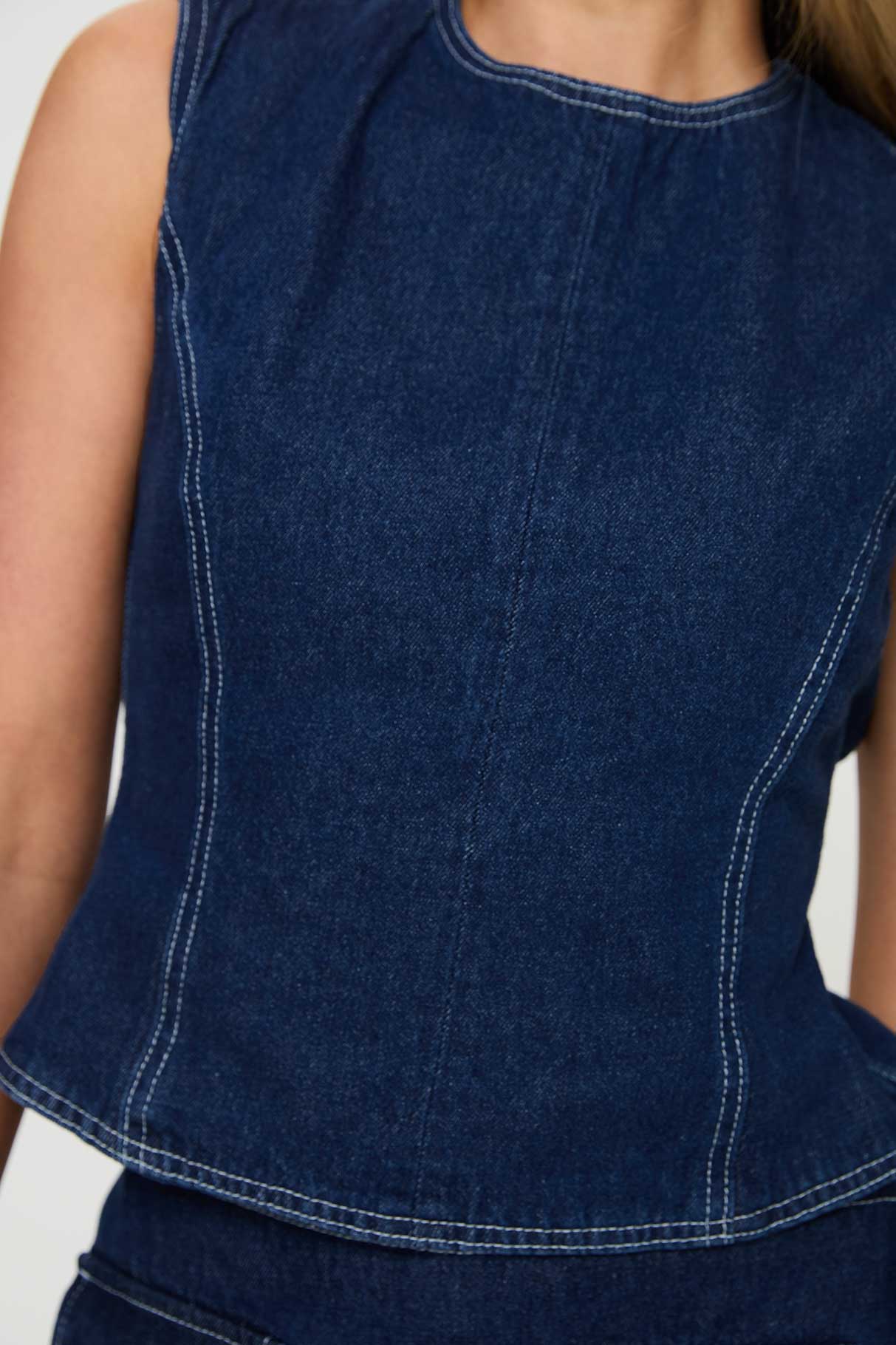 Kırsal Denim Bluz