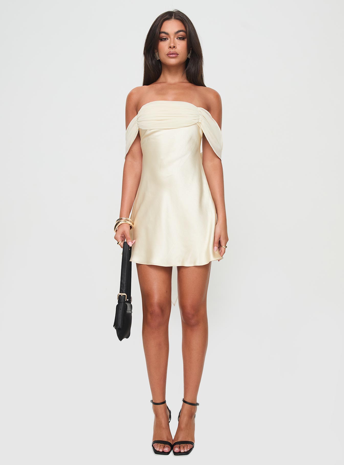 Adoration Mini Krem Elbise