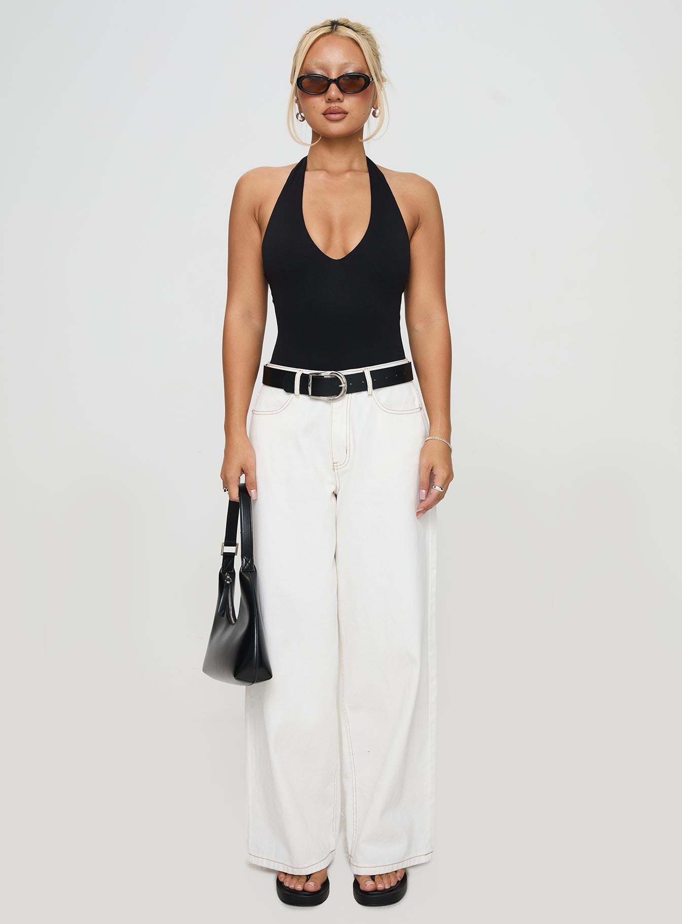 Siyah Halter Body