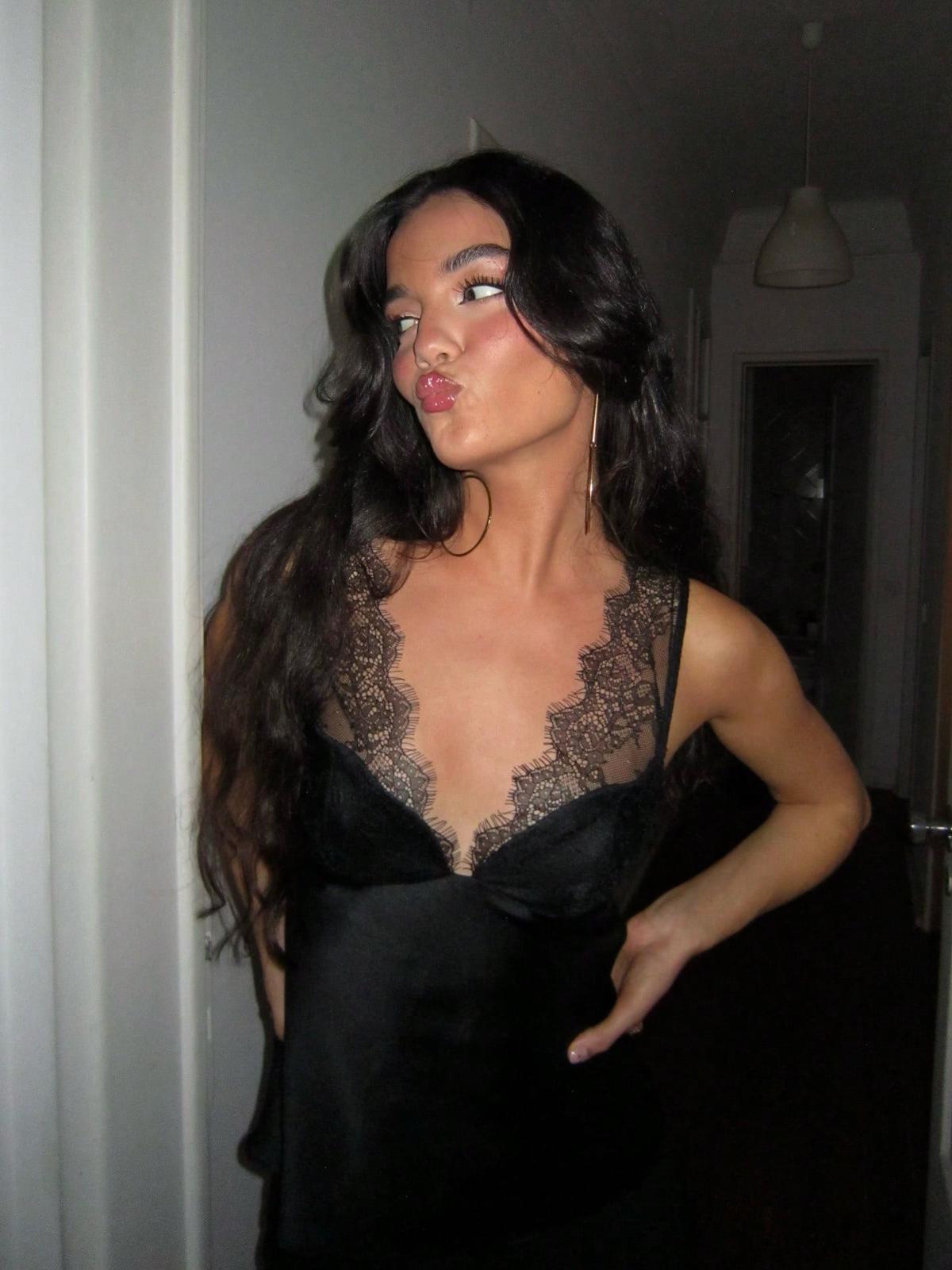 Aria Lace Satin Camisole