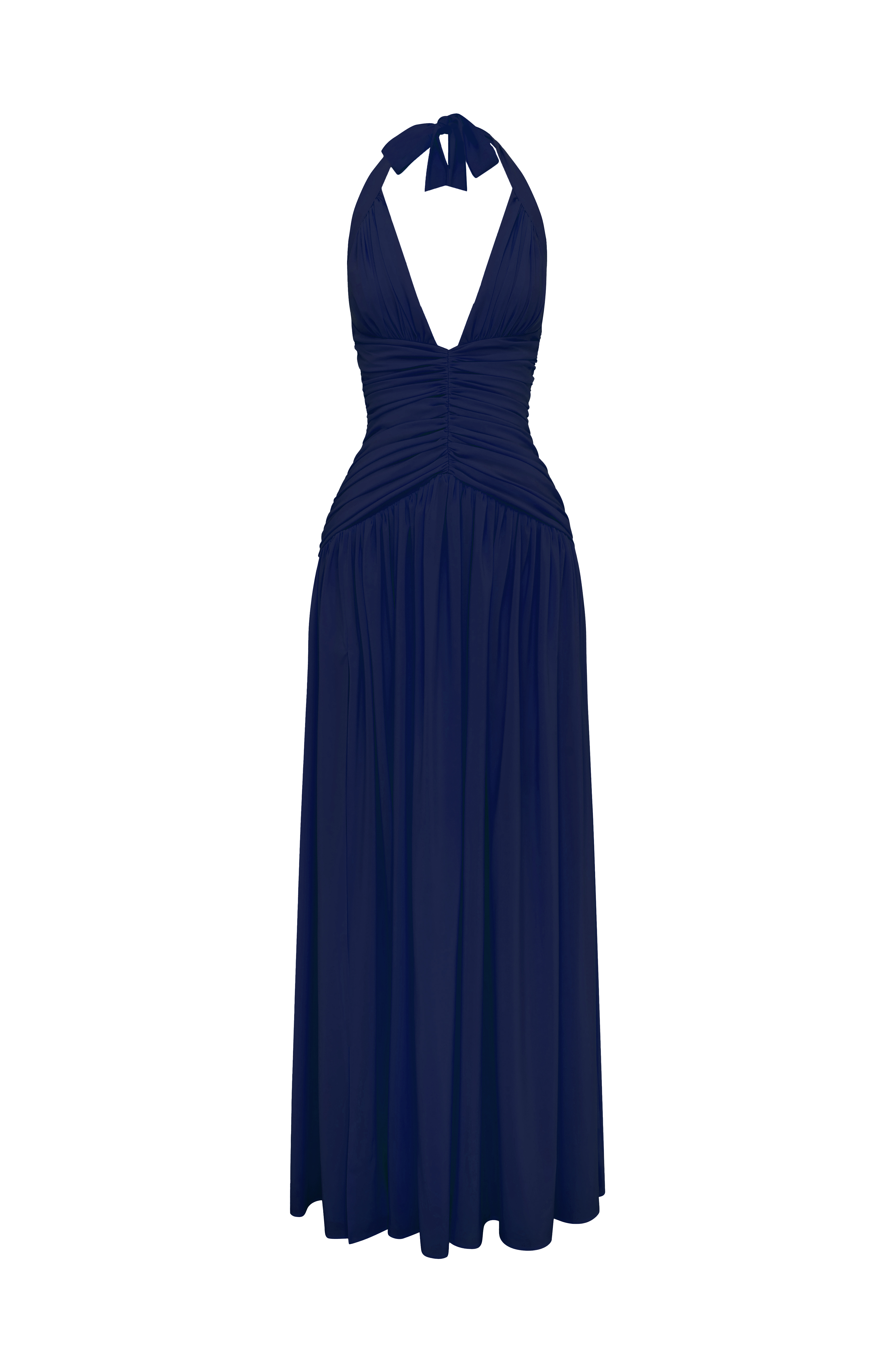 Riviera Maxi Elbise - Lacivert